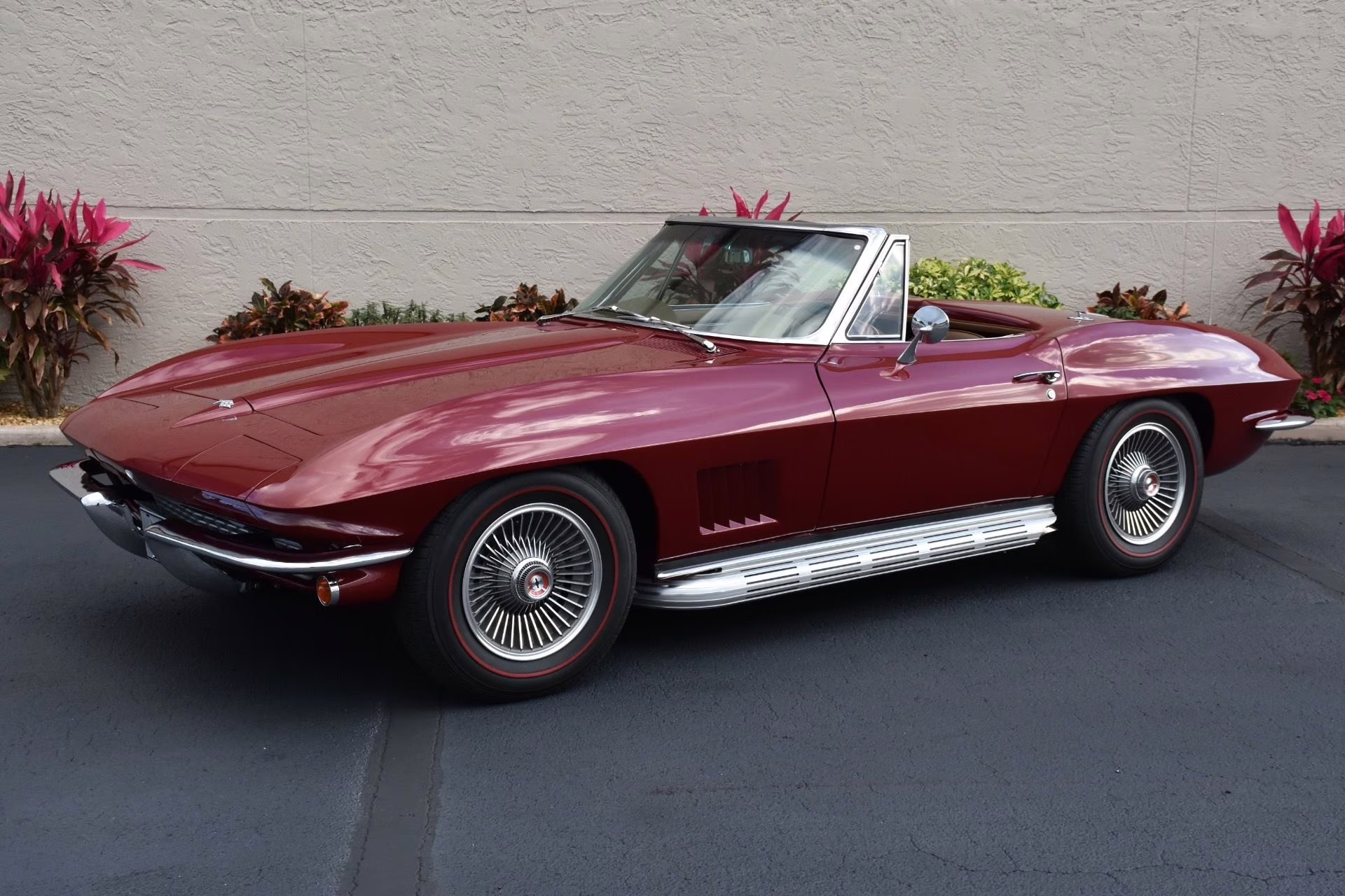 1967 Marlboro Maroon Chevrolet Corvette