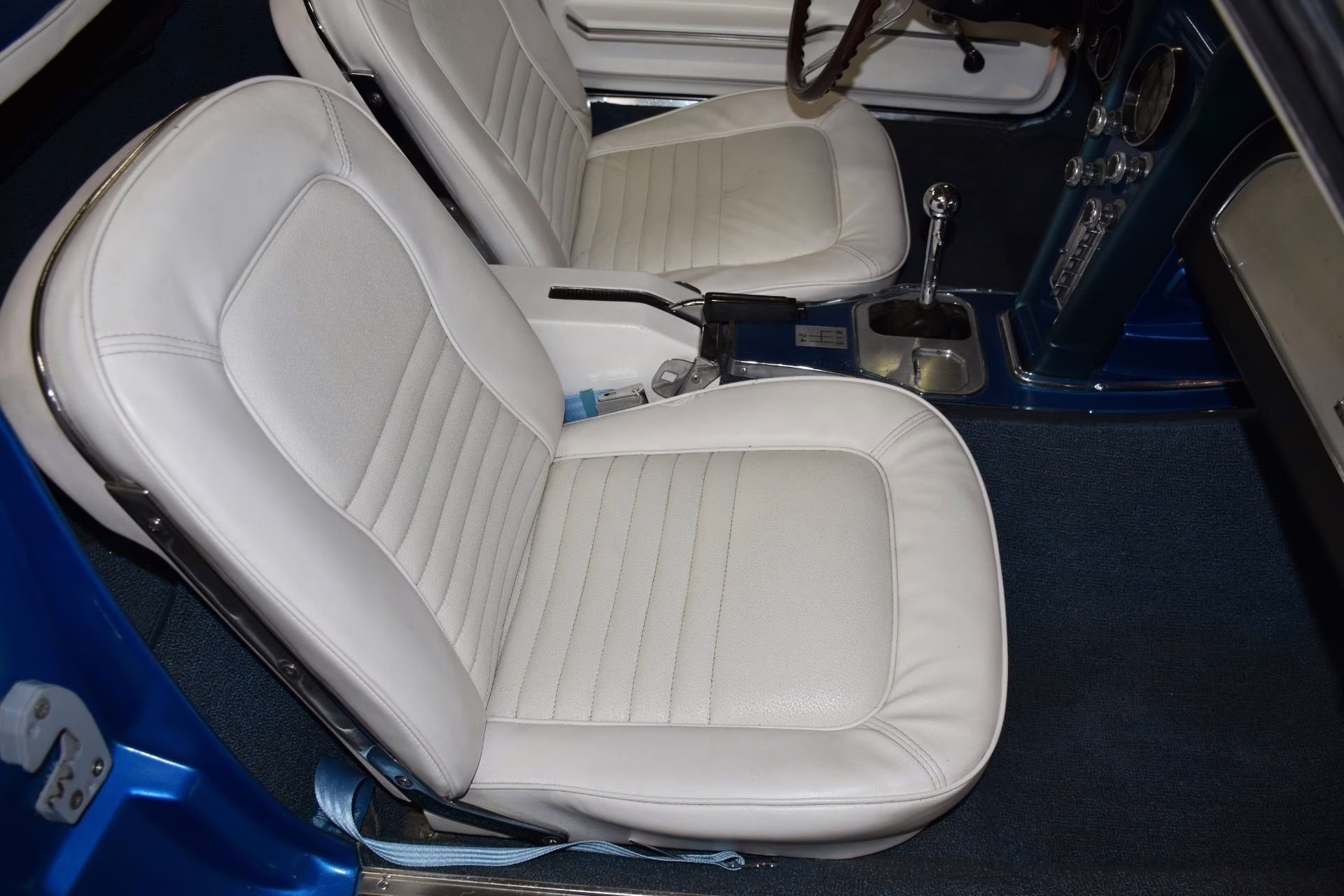 1967 Blue Chevrolet Corvette Convertible