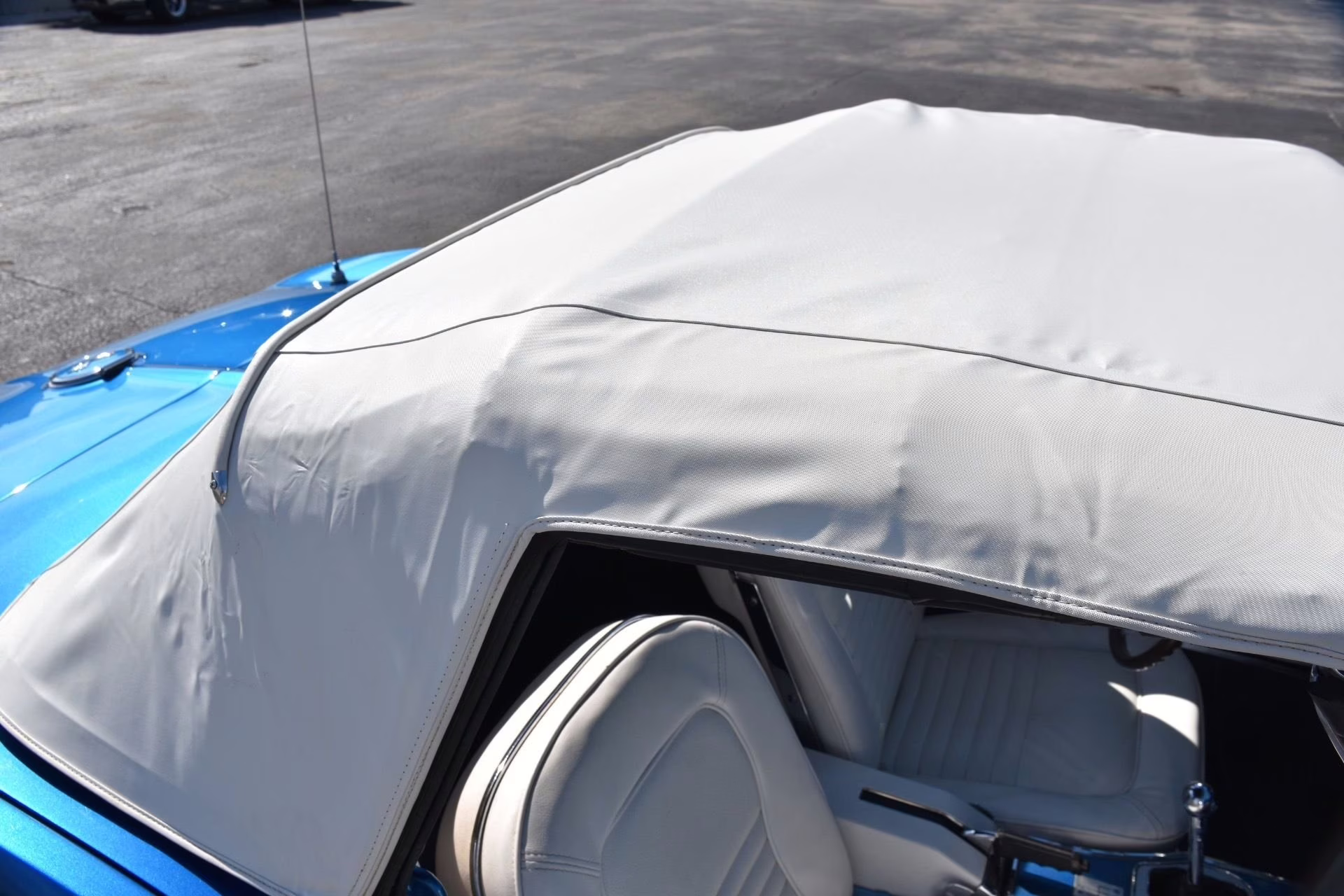 1967 Blue Chevrolet Corvette Convertible