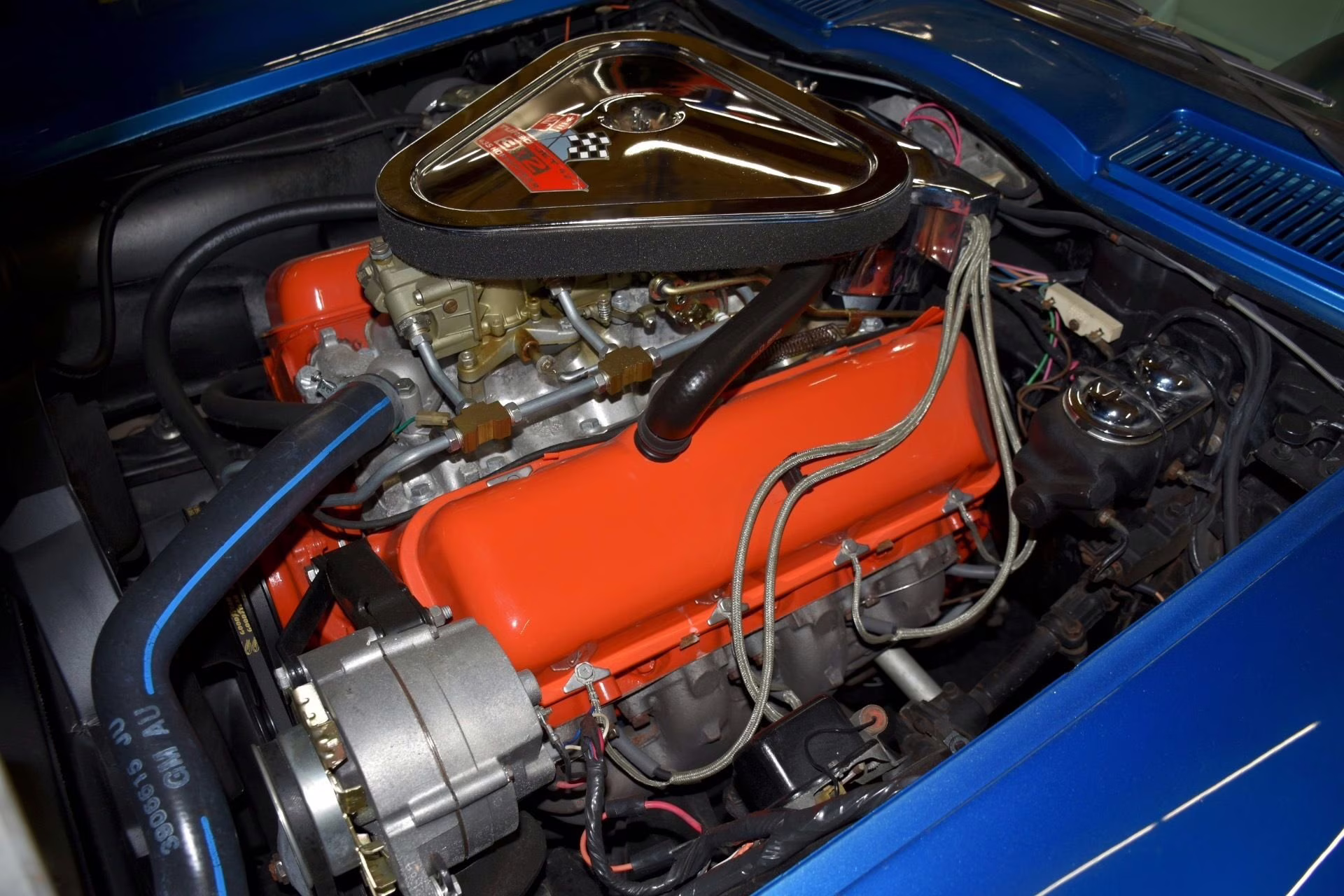 1967 Blue Chevrolet Corvette Convertible