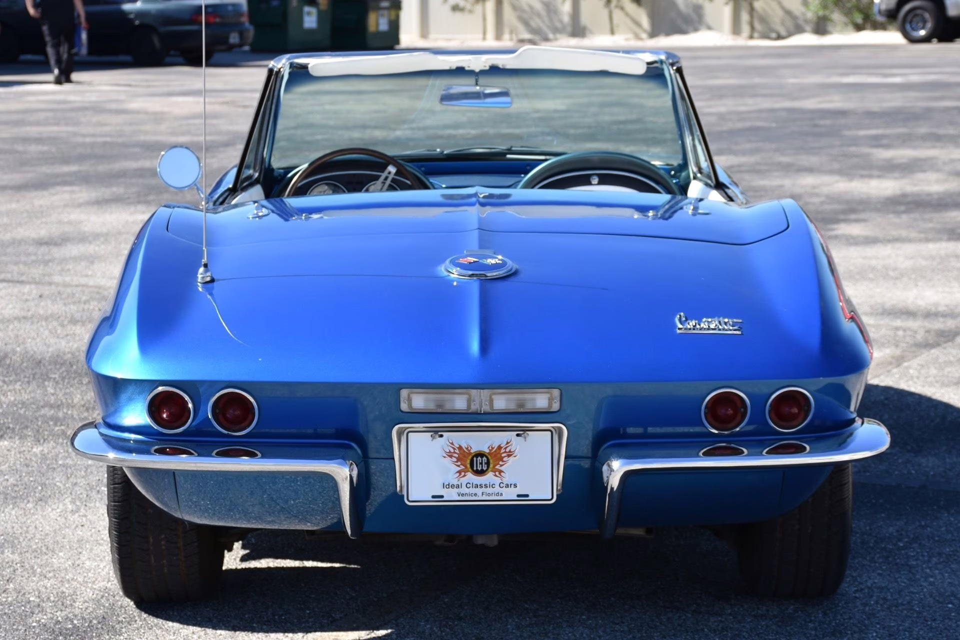 1967 Blue Chevrolet Corvette Convertible