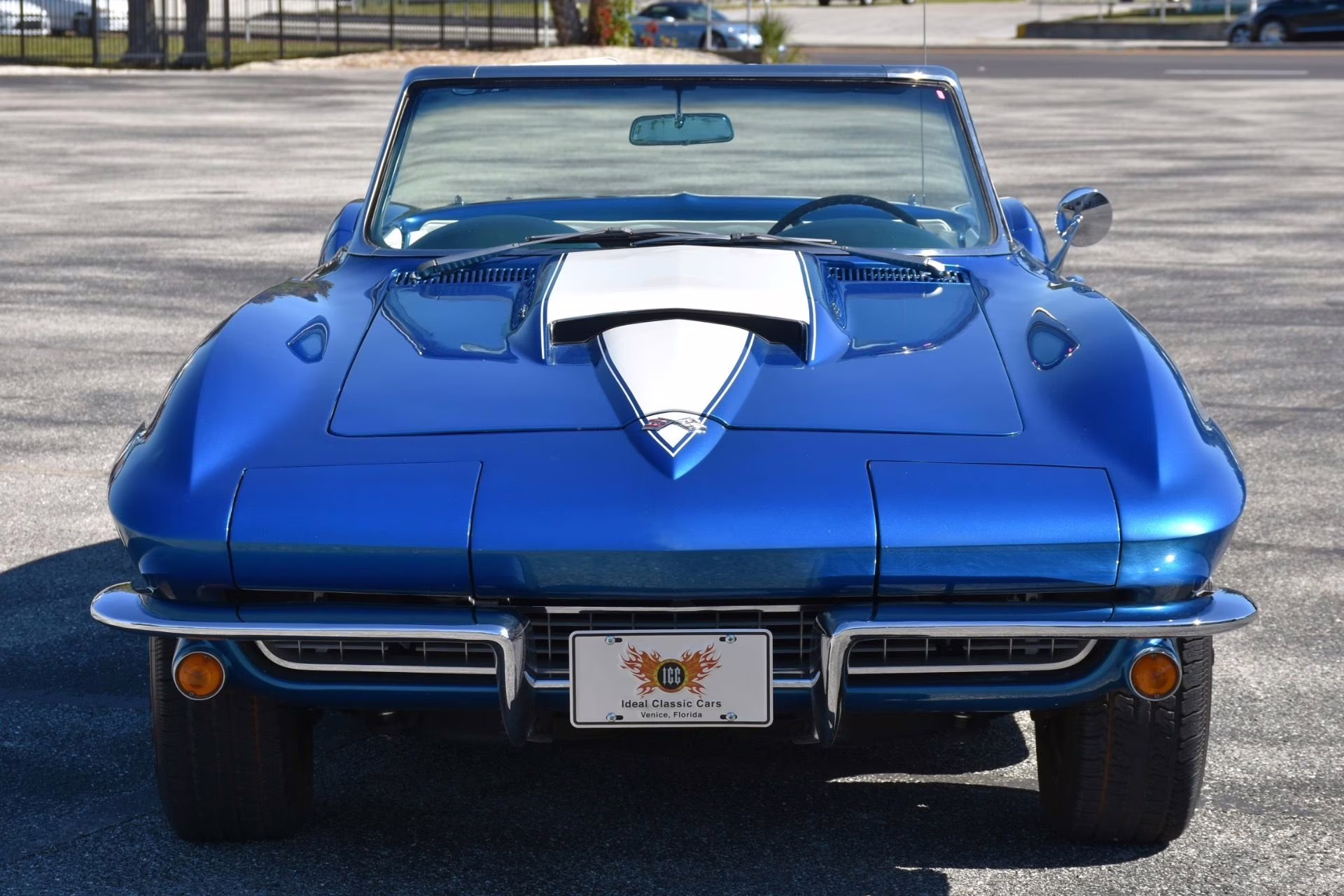 1967 Blue Chevrolet Corvette Convertible