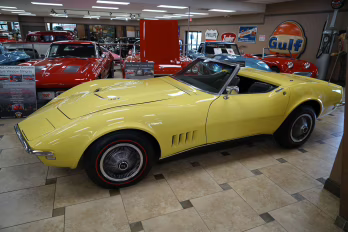 1968 Safari Yellow Chevrolet Corvette