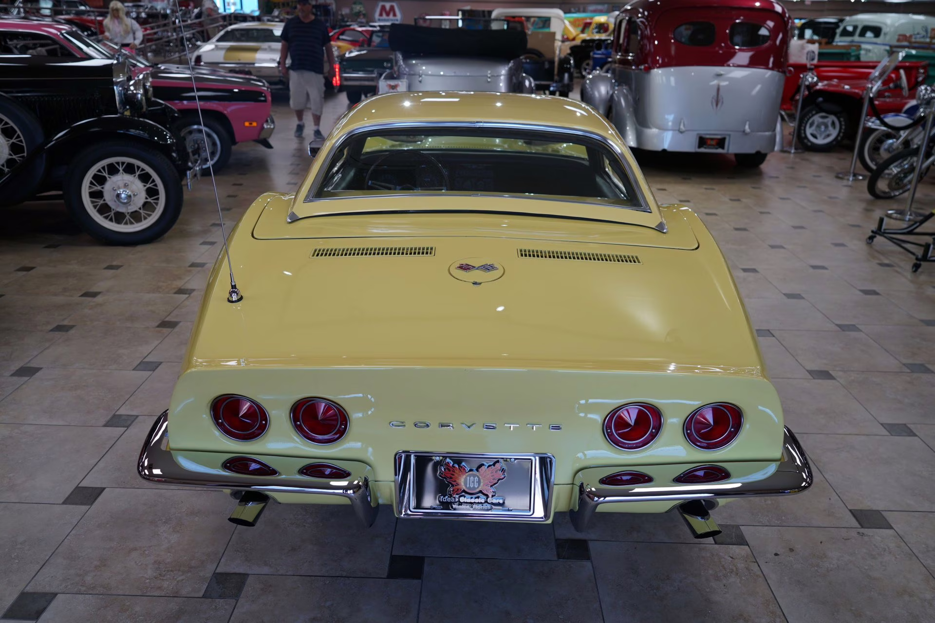 1968 Safari Yellow Chevrolet Corvette