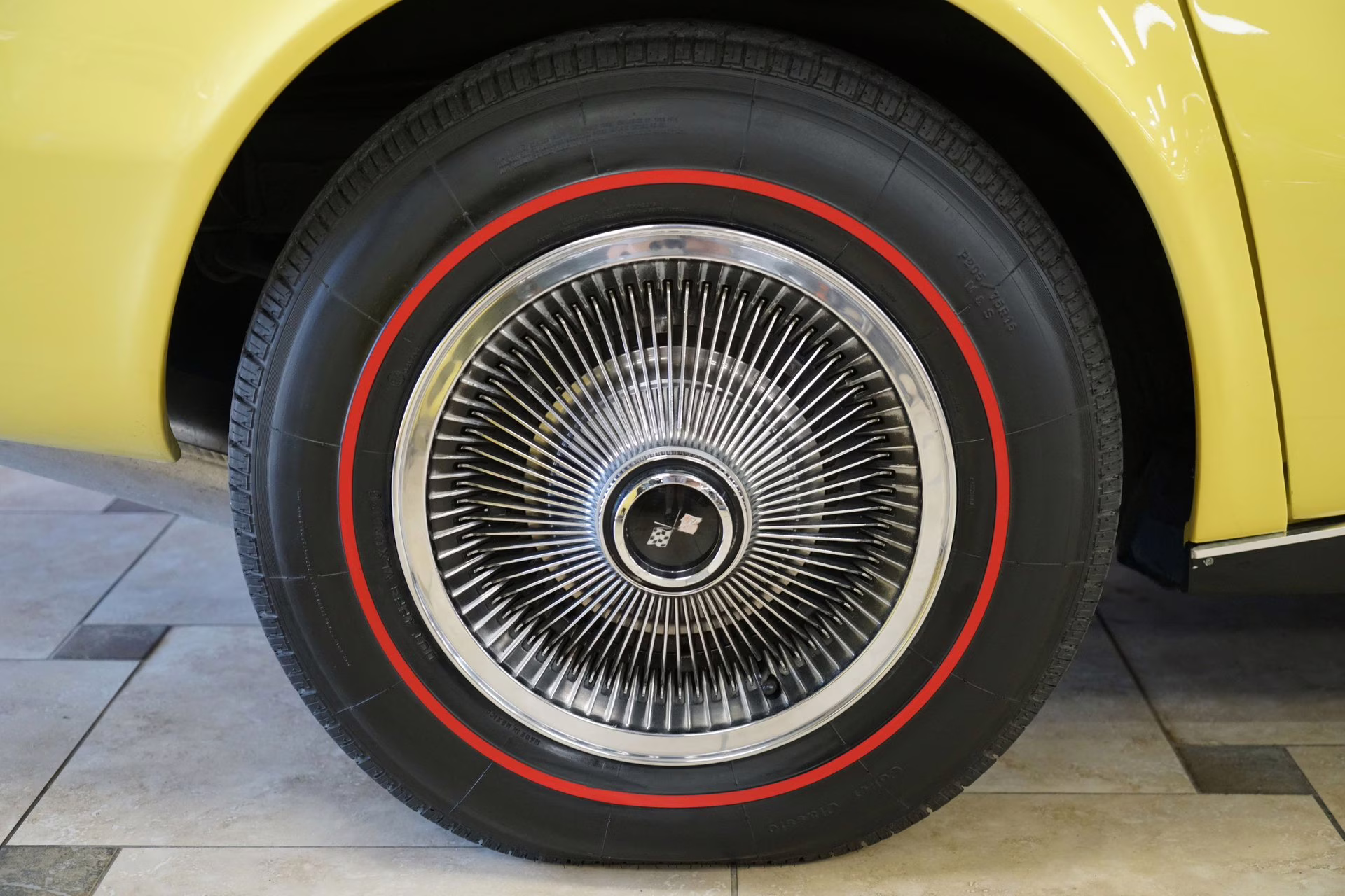 1968 Safari Yellow Chevrolet Corvette