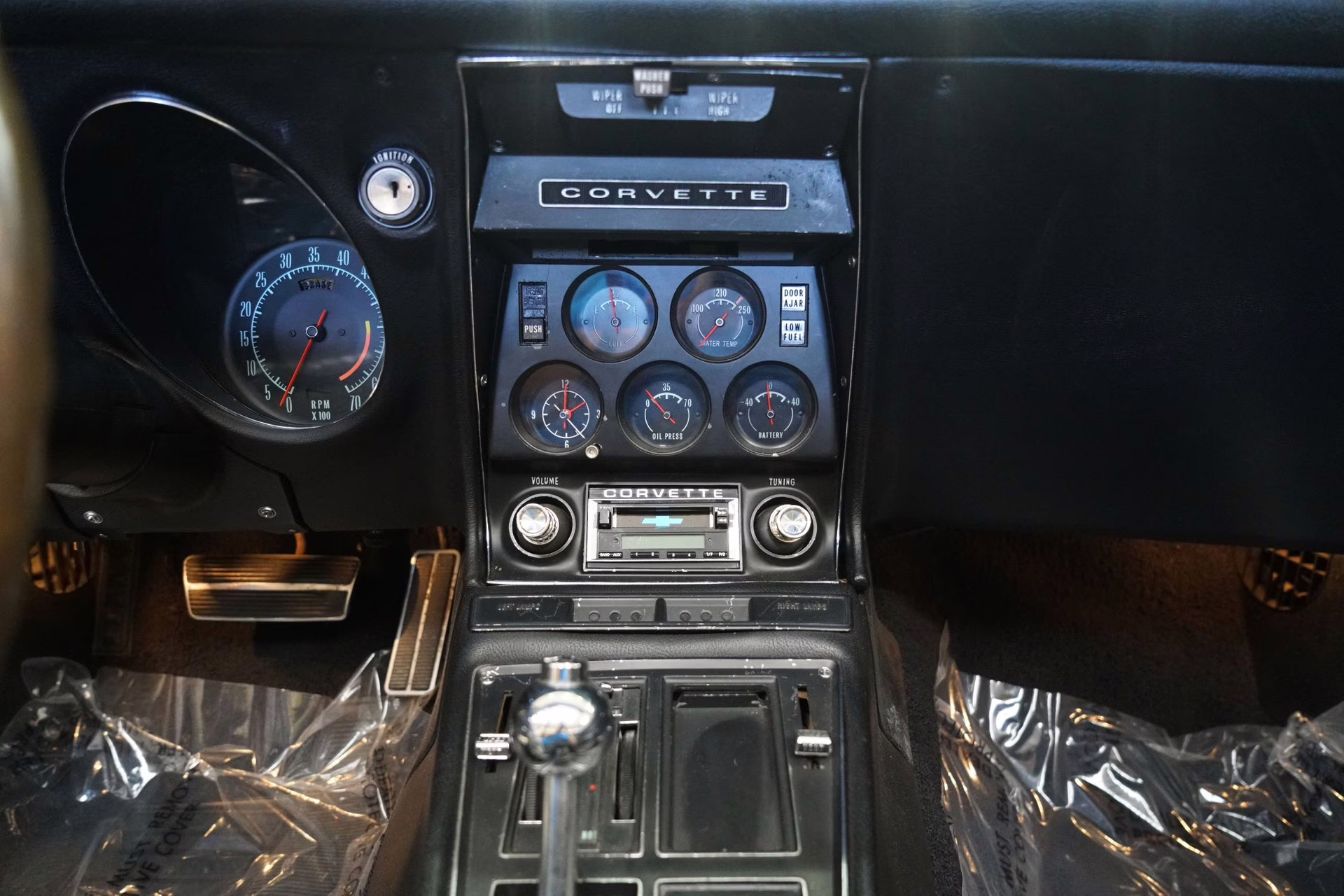 1968 Safari Yellow Chevrolet Corvette