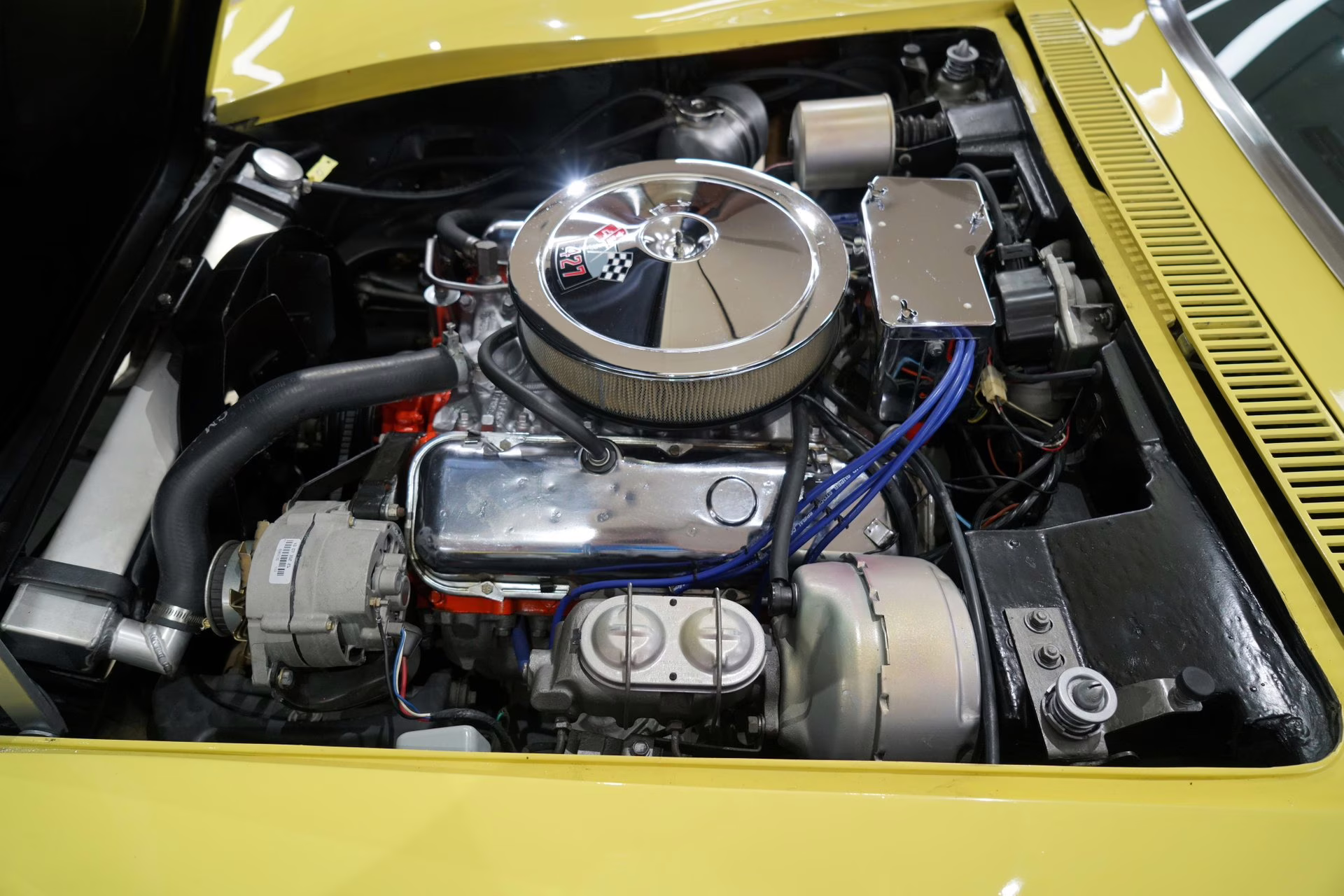 1968 Safari Yellow Chevrolet Corvette