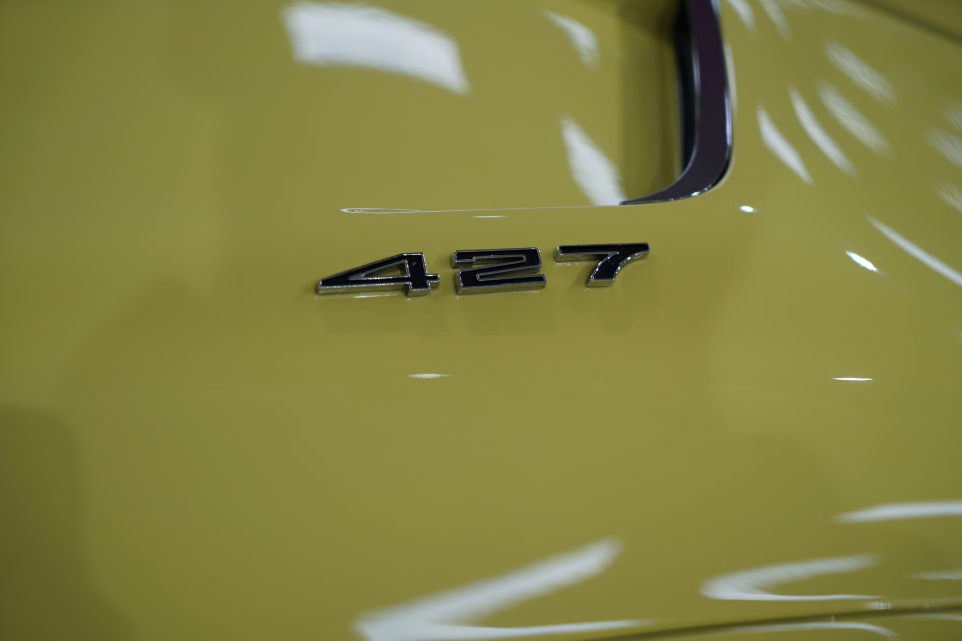 1968 Safari Yellow Chevrolet Corvette