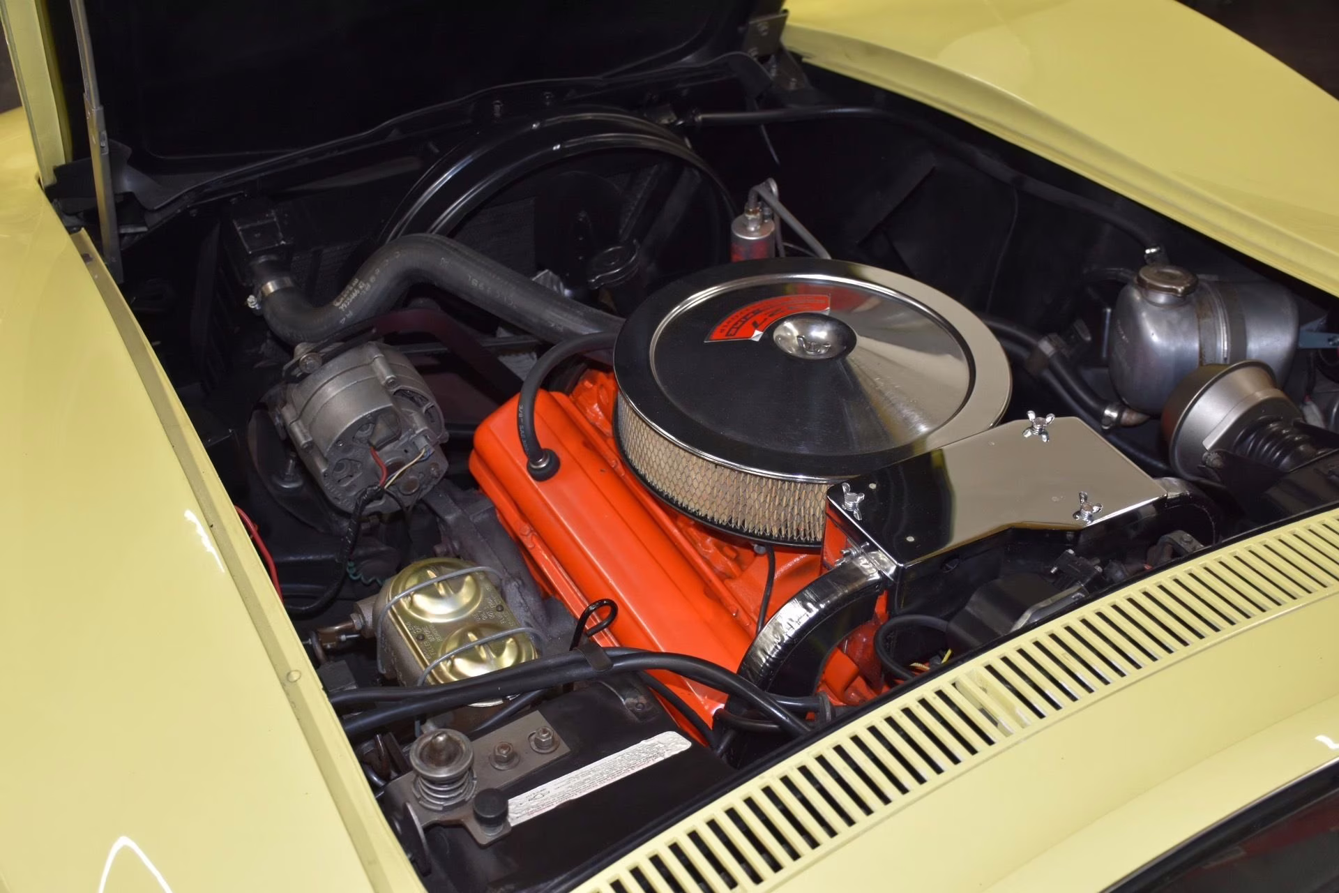 1968 Safari Yellow Chevrolet Corvette