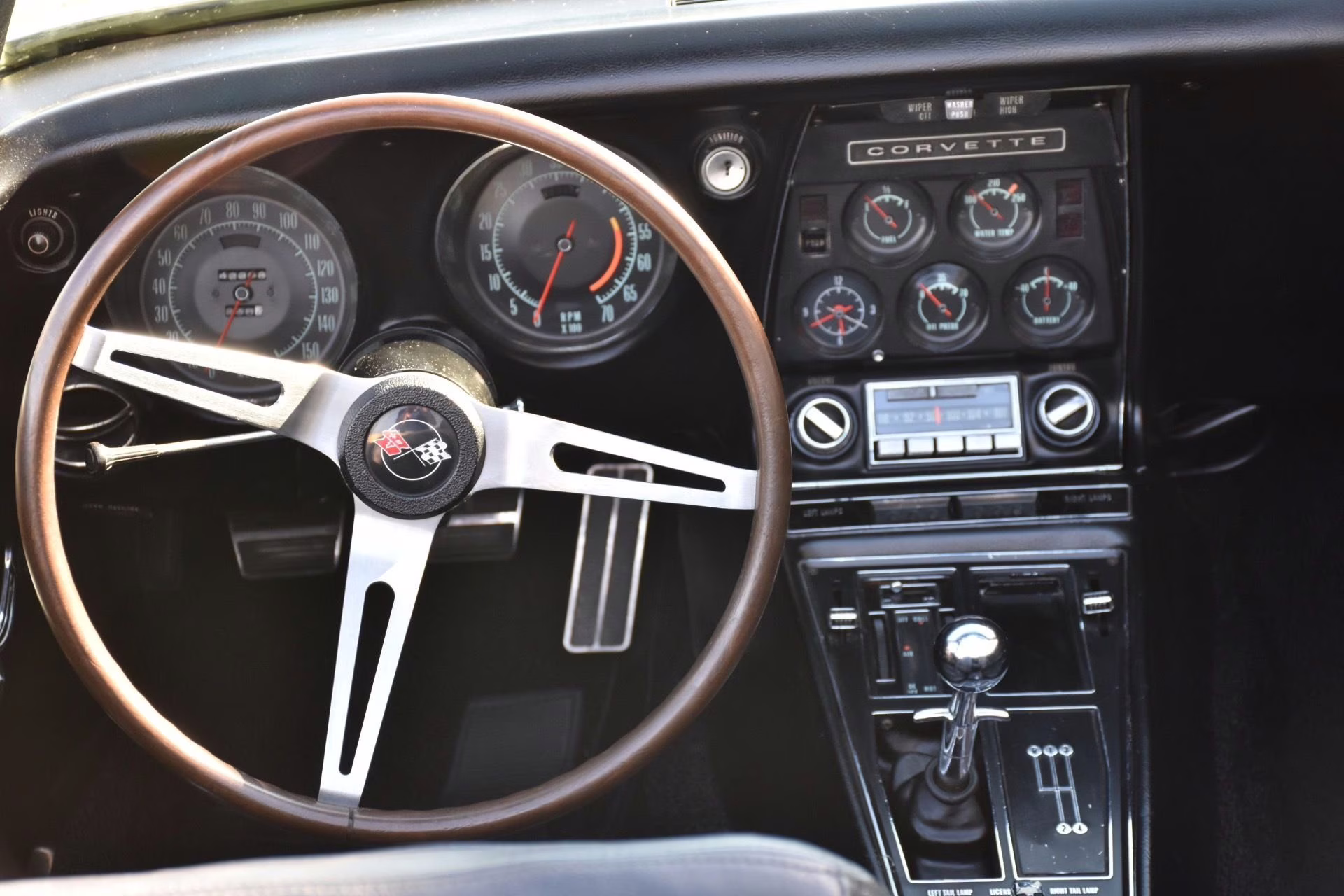 1968 Safari Yellow Chevrolet Corvette
