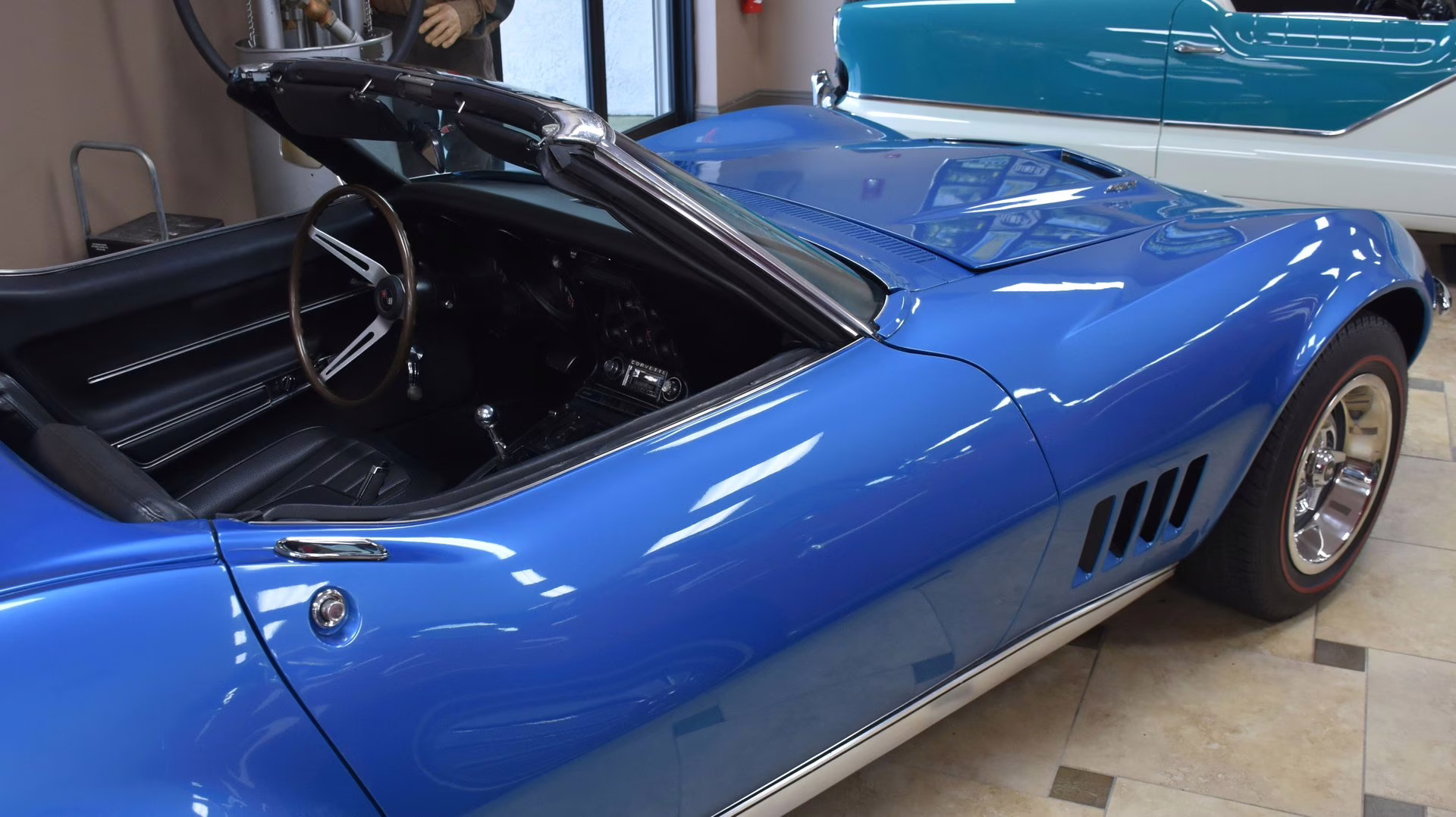 1968 LeMans Blue Chevrolet Corvette