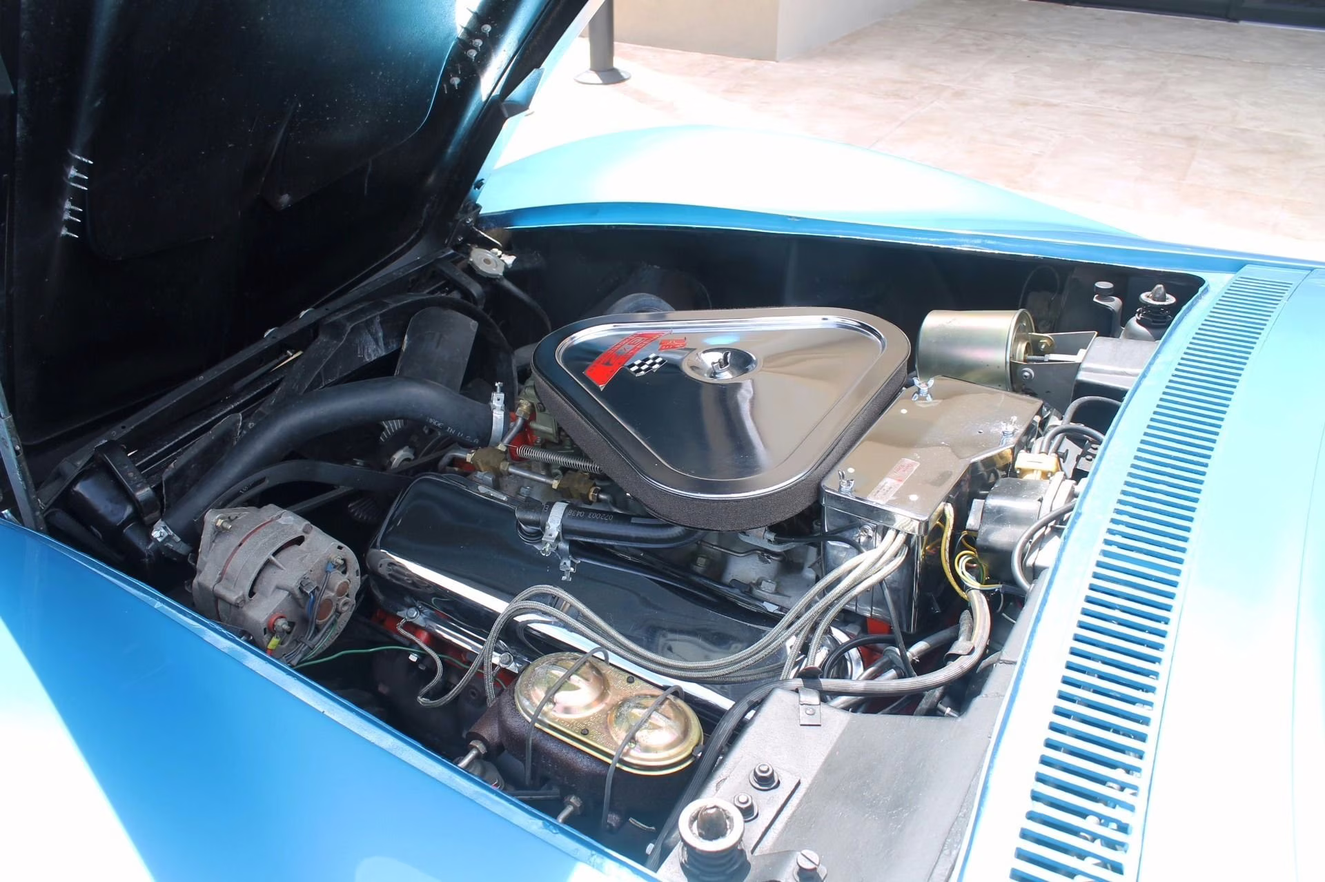 1968 LeMans Blue Chevrolet Corvette