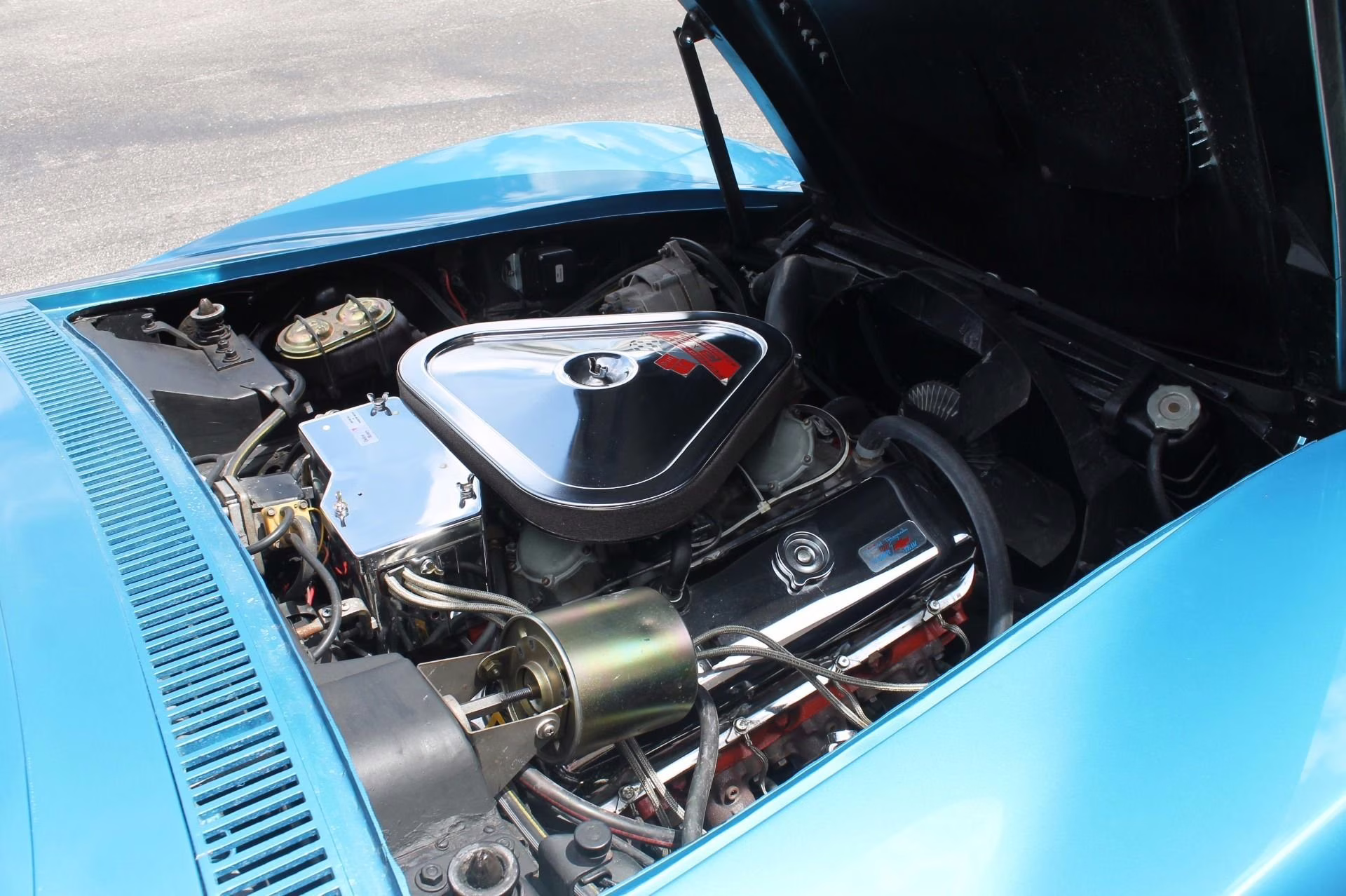 1968 LeMans Blue Chevrolet Corvette