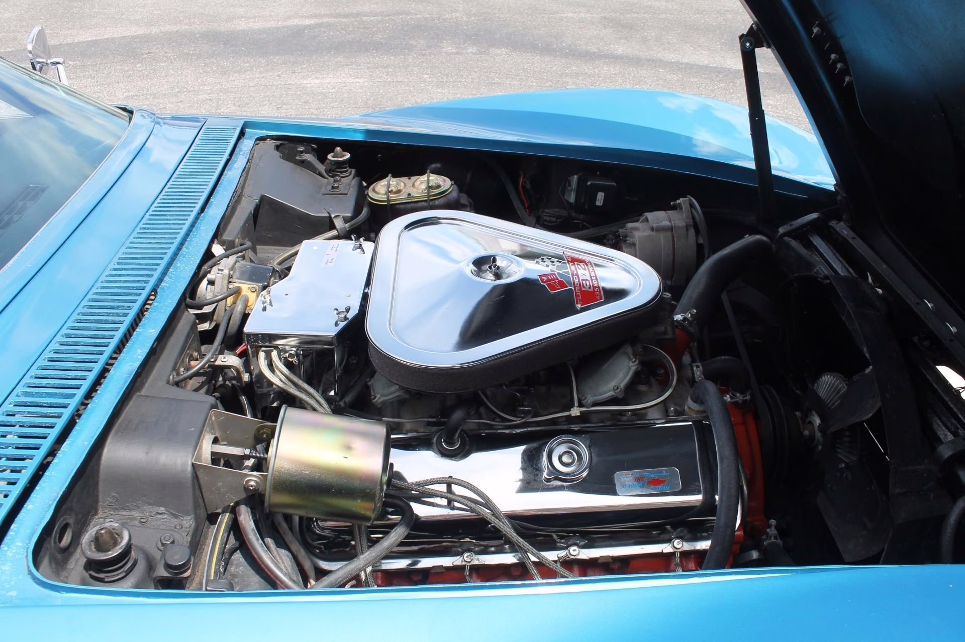 1968 LeMans Blue Chevrolet Corvette