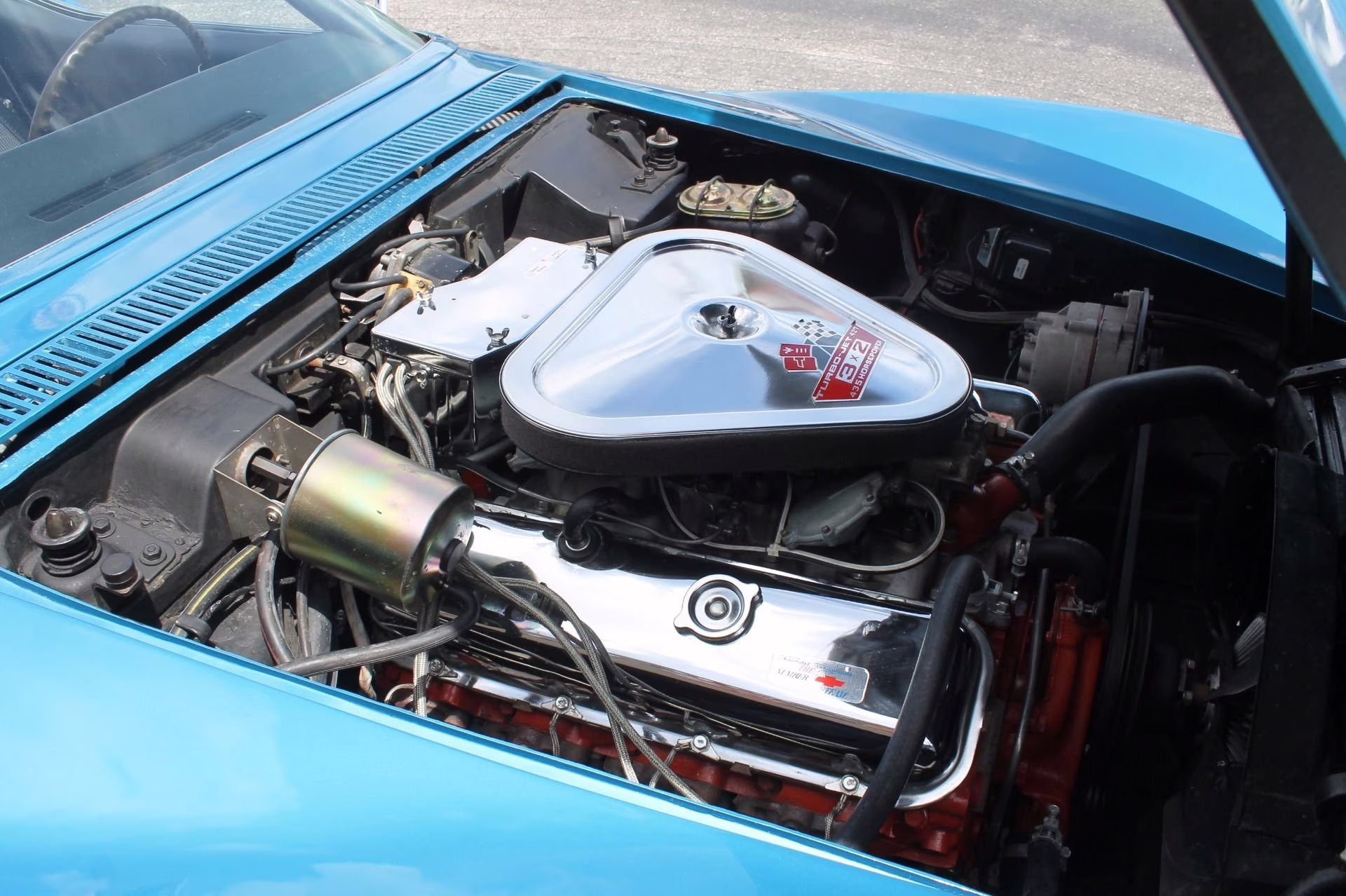 1968 LeMans Blue Chevrolet Corvette