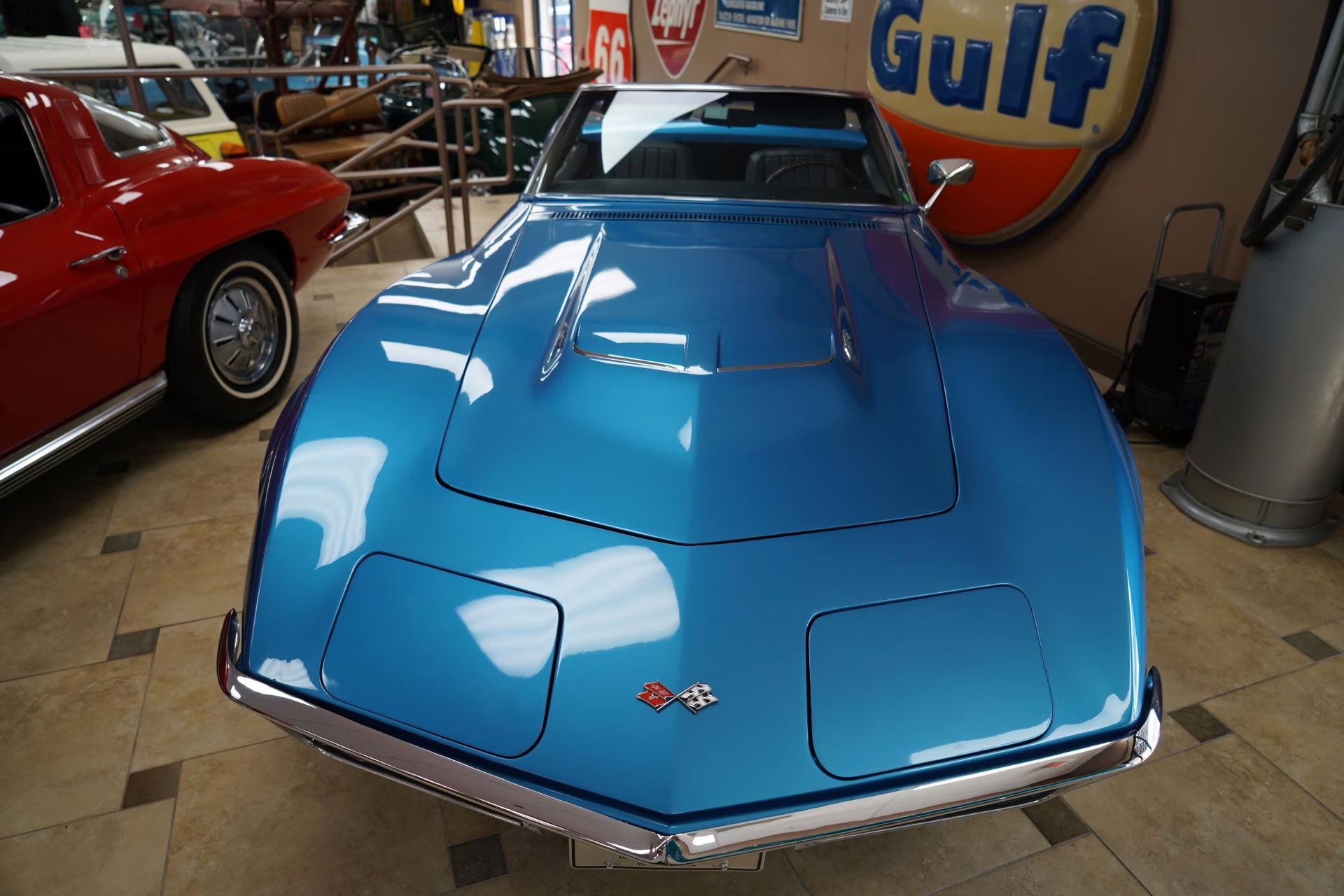 1968 LeMans Blue Chevrolet Corvette