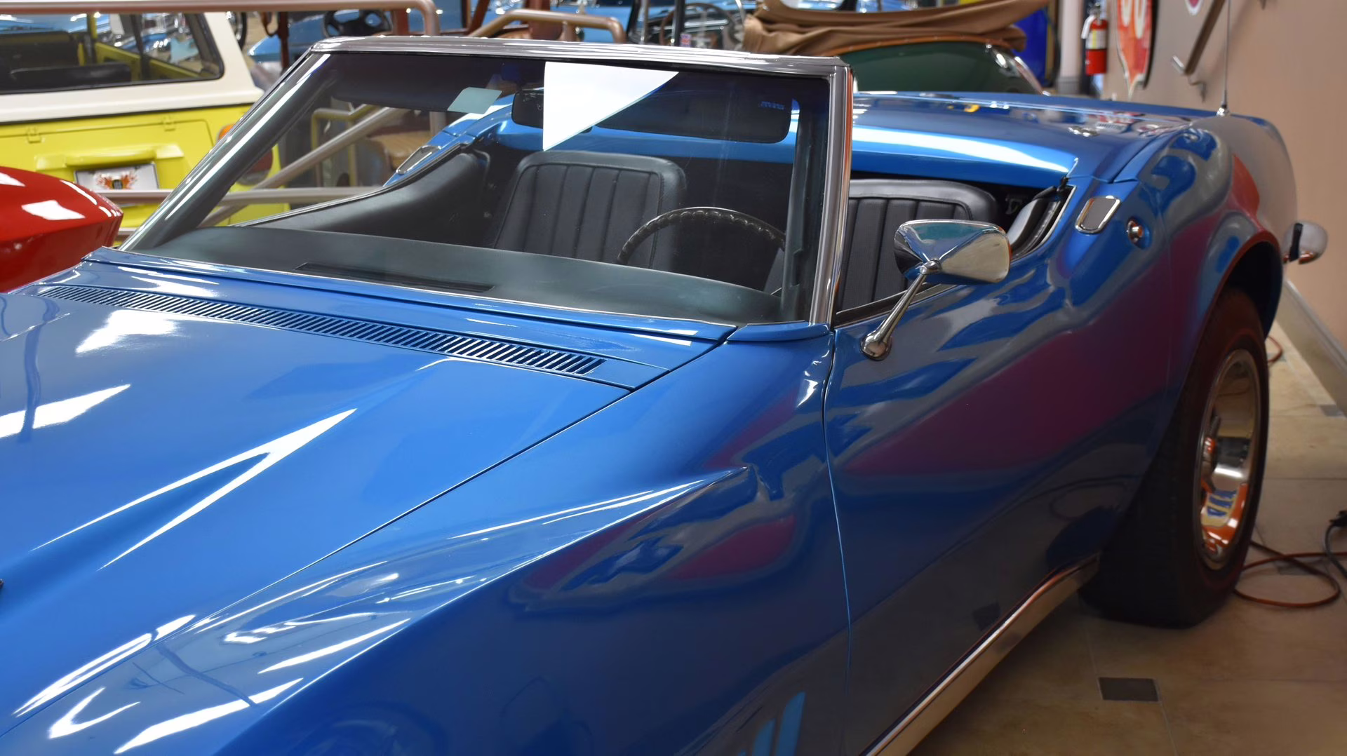 1968 LeMans Blue Chevrolet Corvette