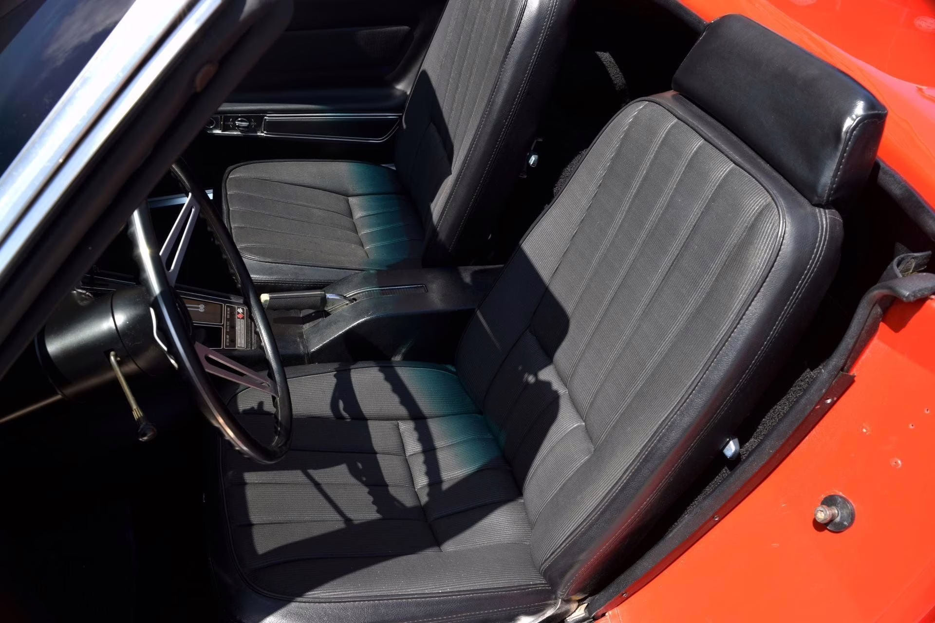 1969 Red Chevrolet Corvette Convertible