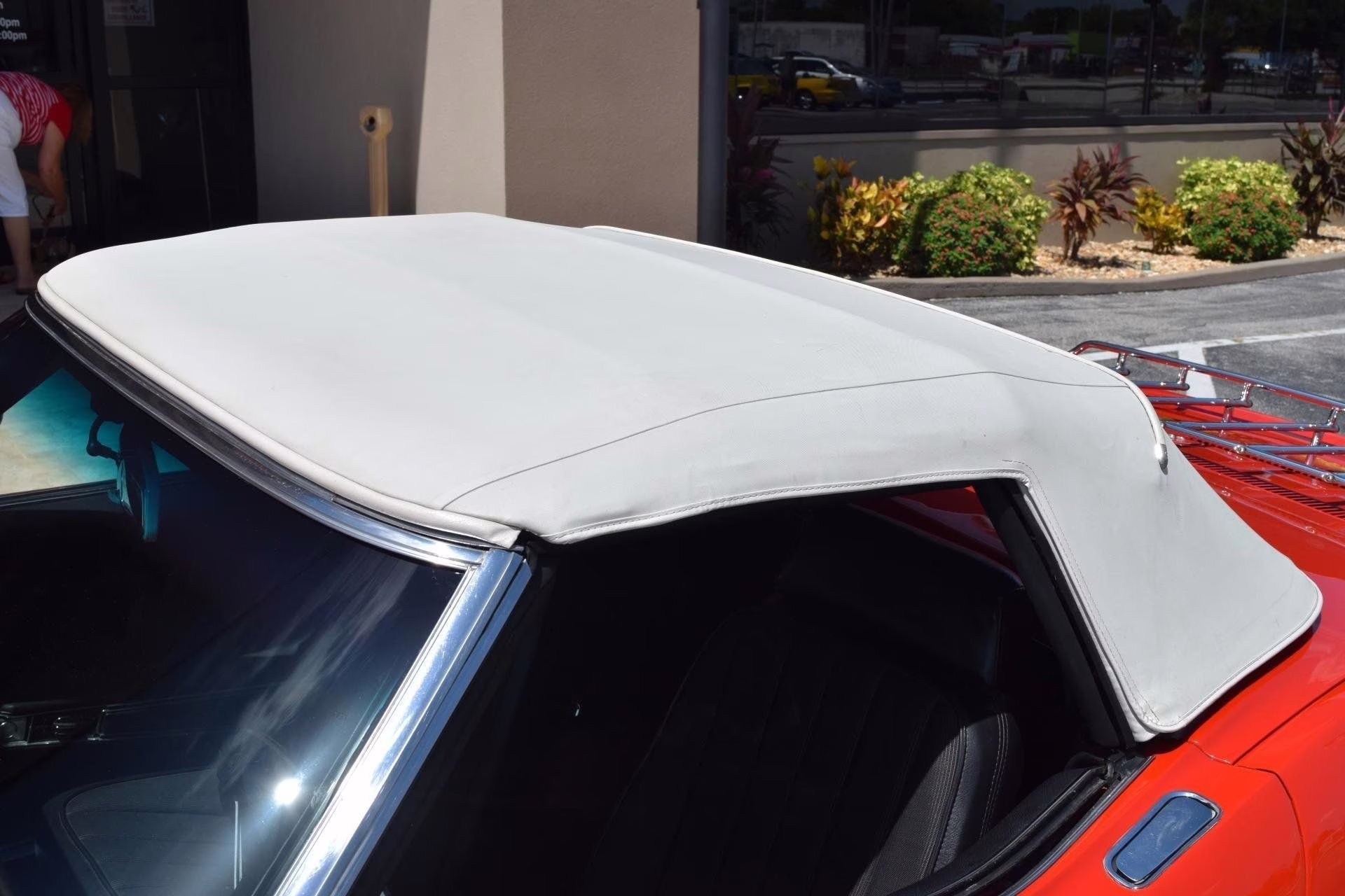 1969 Red Chevrolet Corvette Convertible