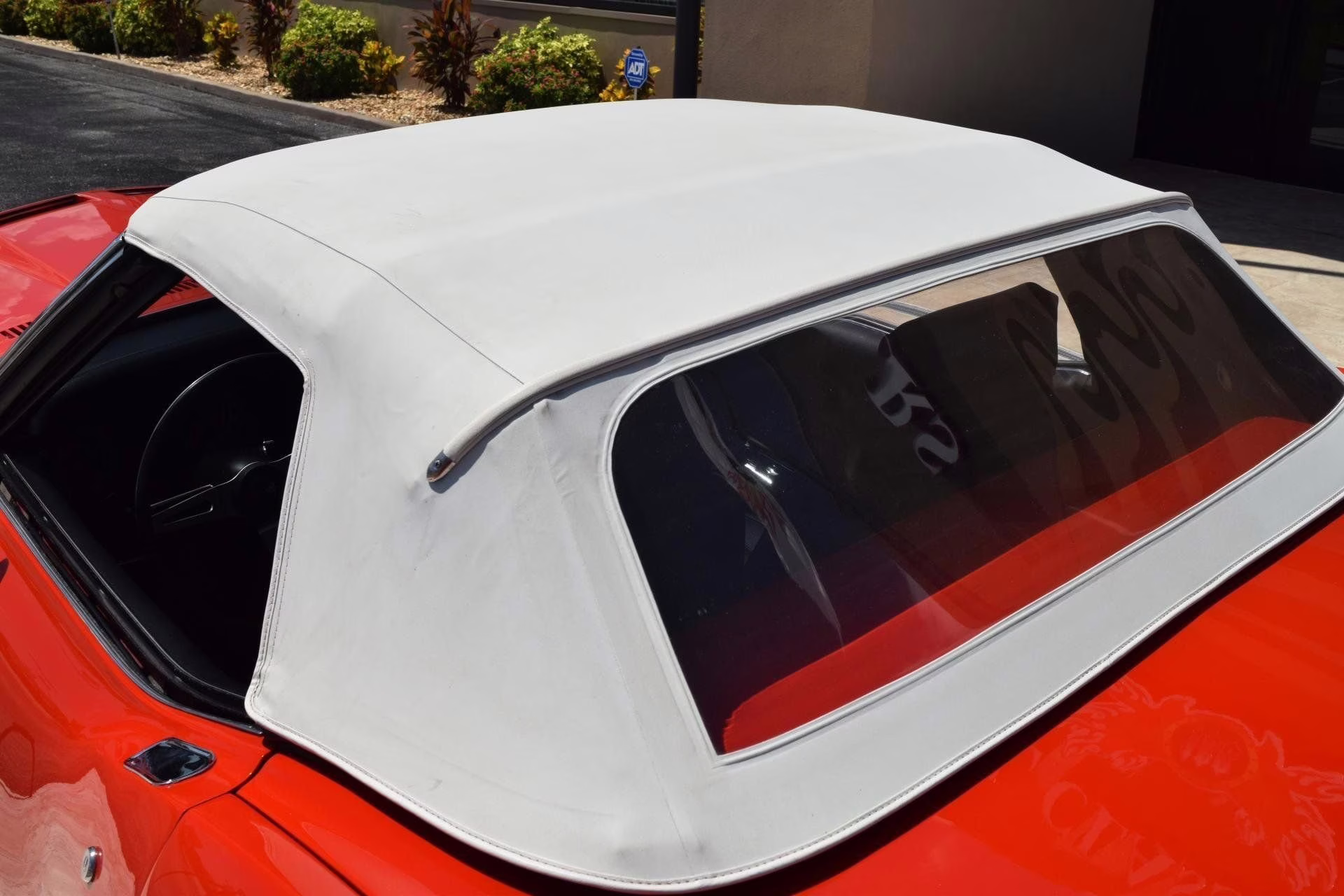 1969 Red Chevrolet Corvette Convertible