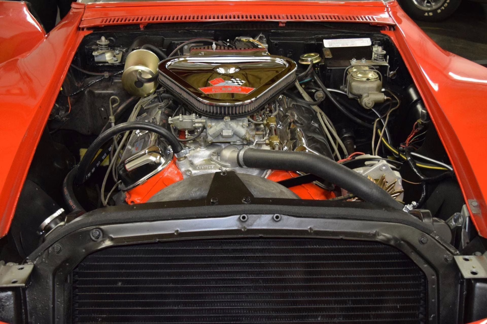 1969 Red Chevrolet Corvette Convertible