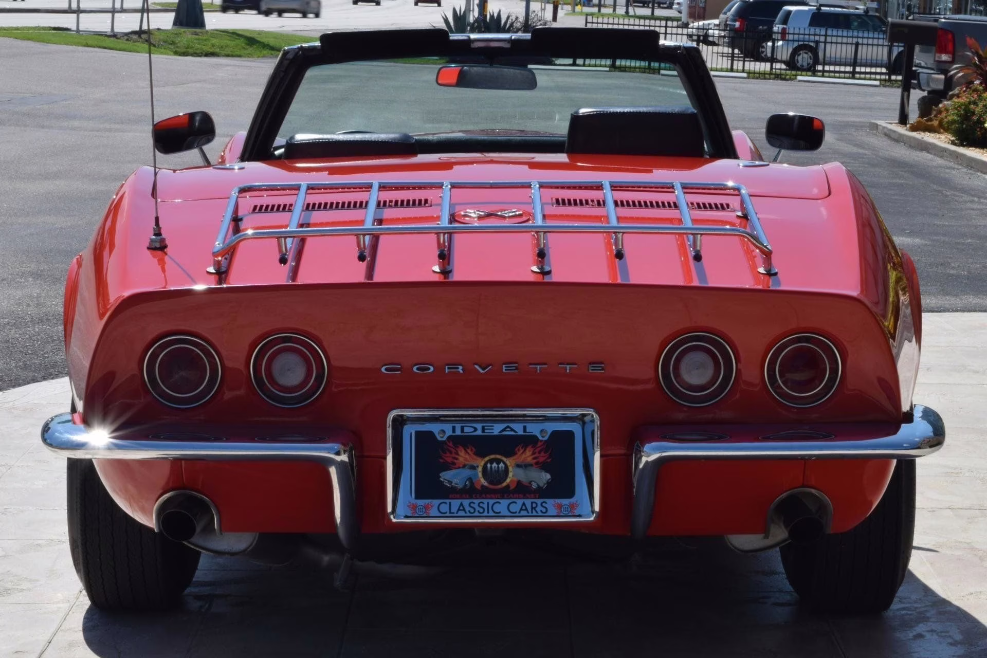 1969 Red Chevrolet Corvette Convertible