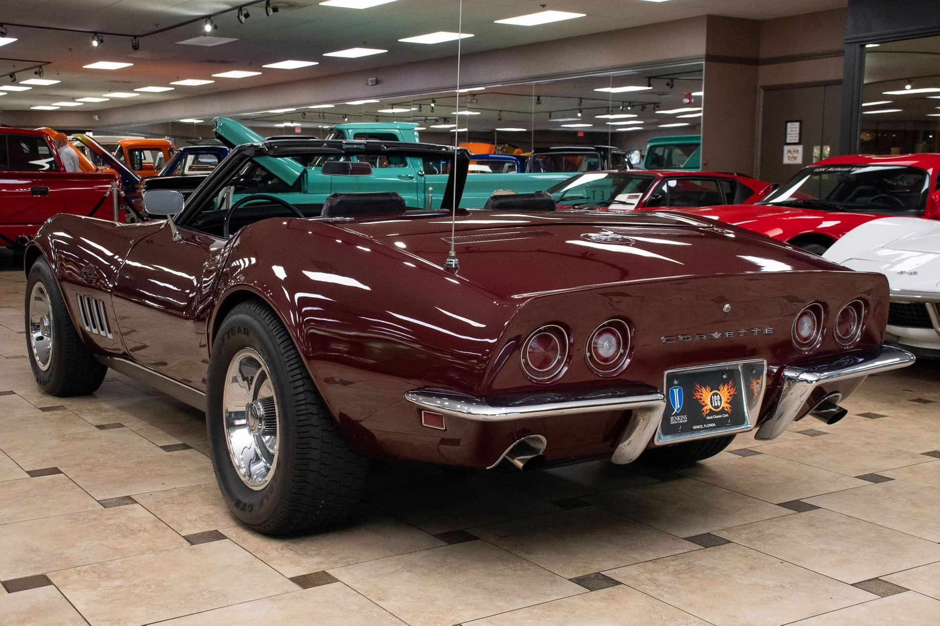 1969 Burgundy Chevrolet Corvette