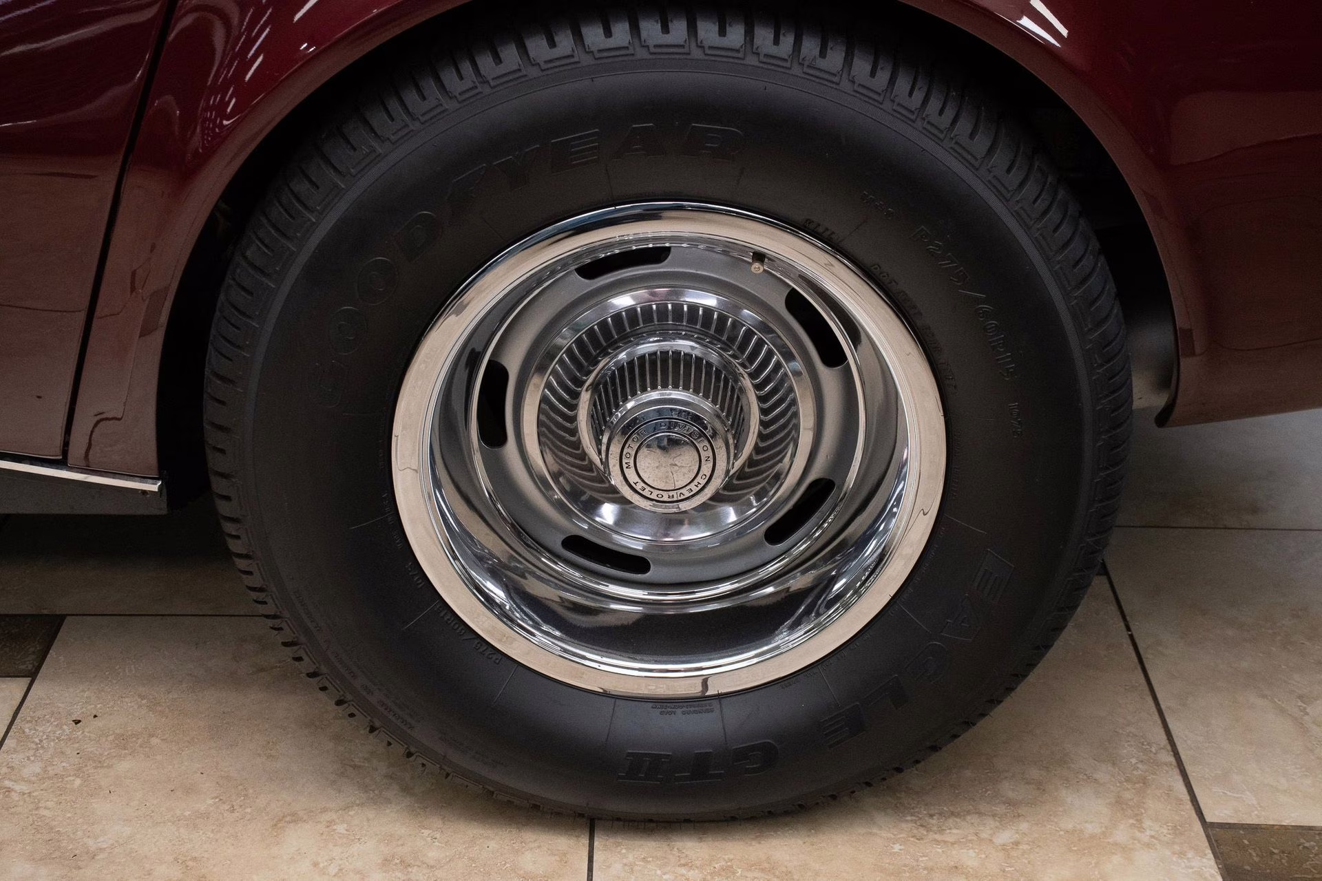 1969 Burgundy Chevrolet Corvette