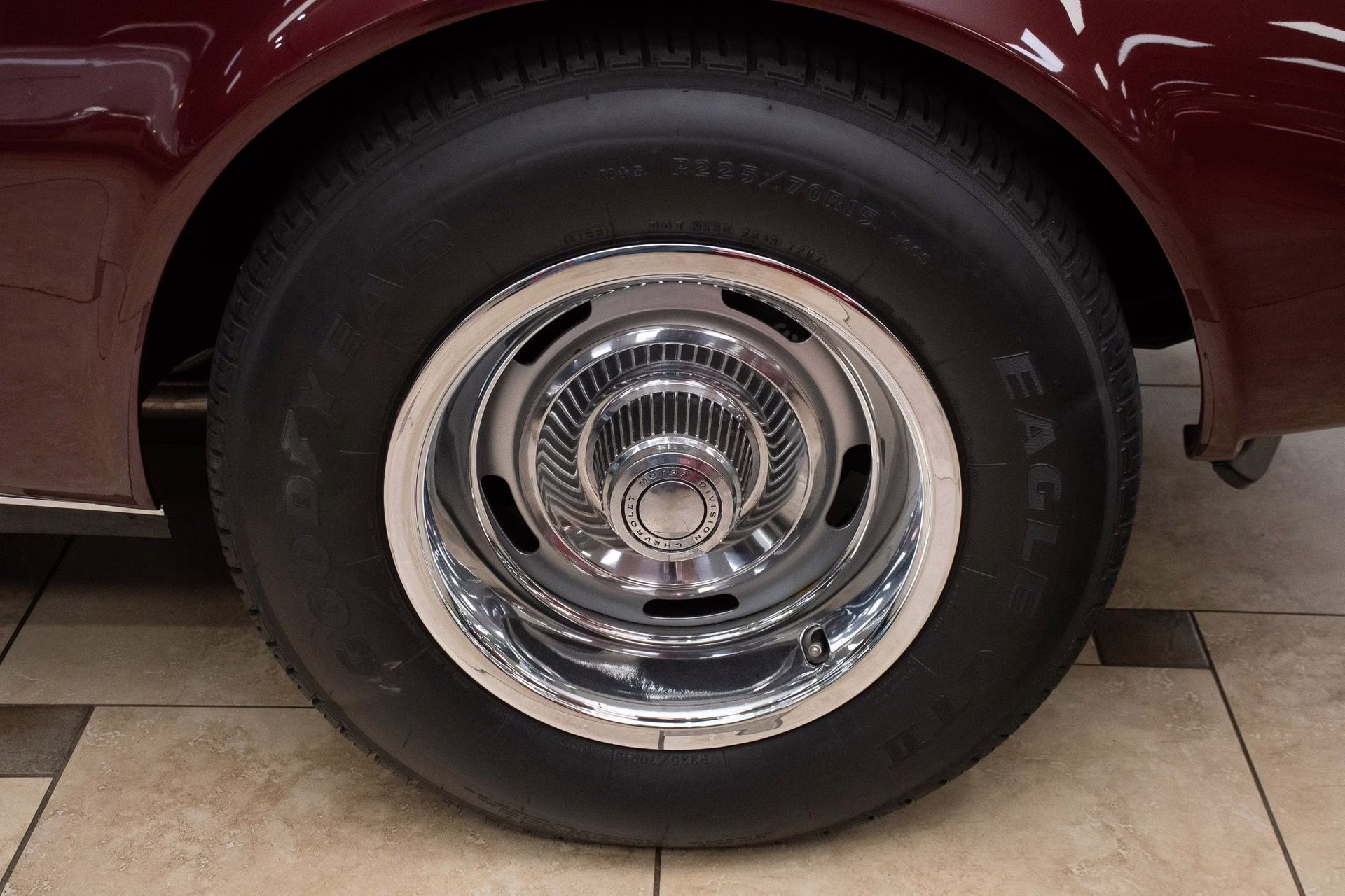 1969 Burgundy Chevrolet Corvette