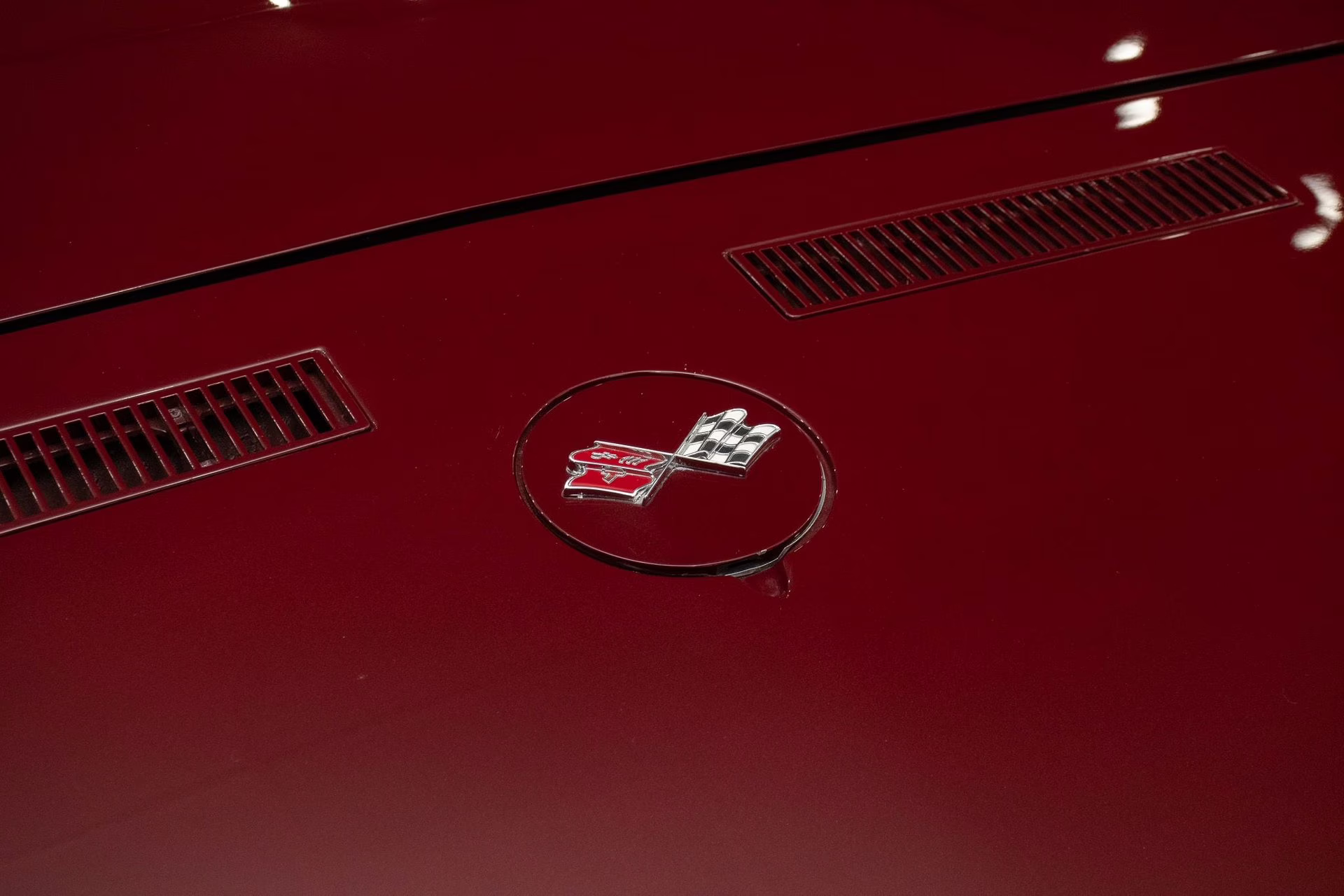 1969 Burgundy Chevrolet Corvette