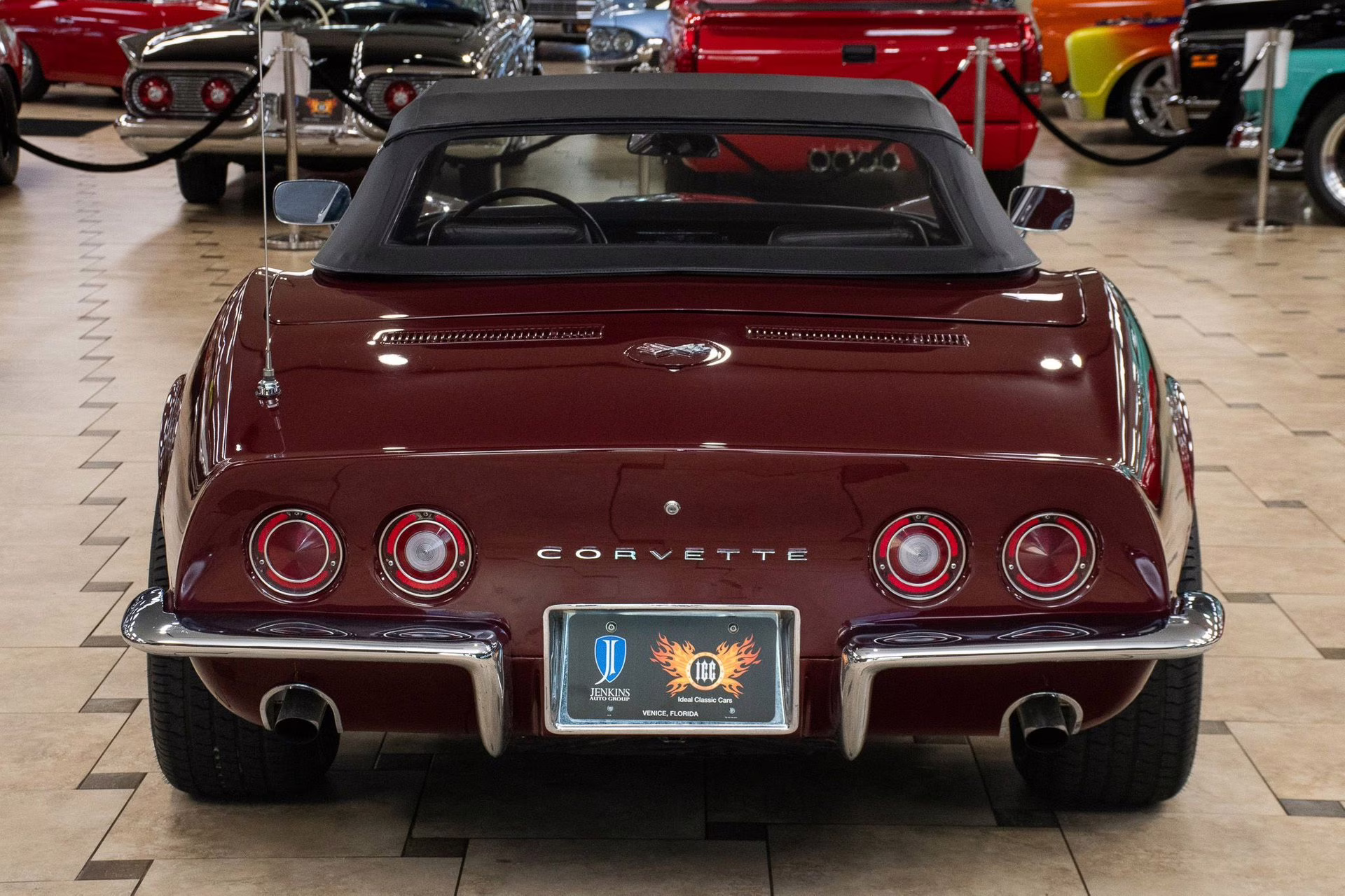 1969 Burgundy Chevrolet Corvette