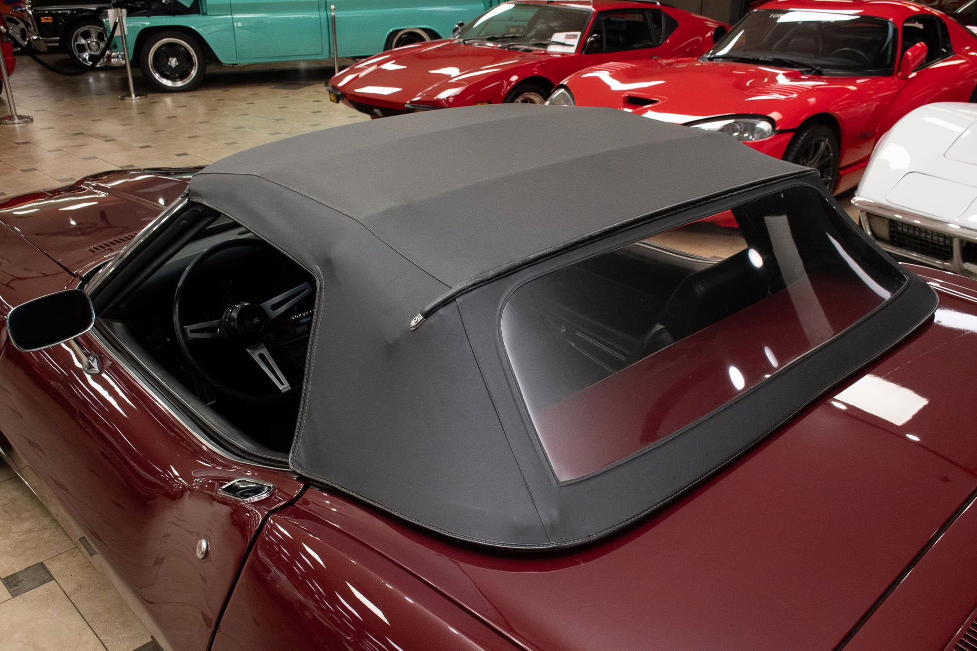 1969 Burgundy Chevrolet Corvette