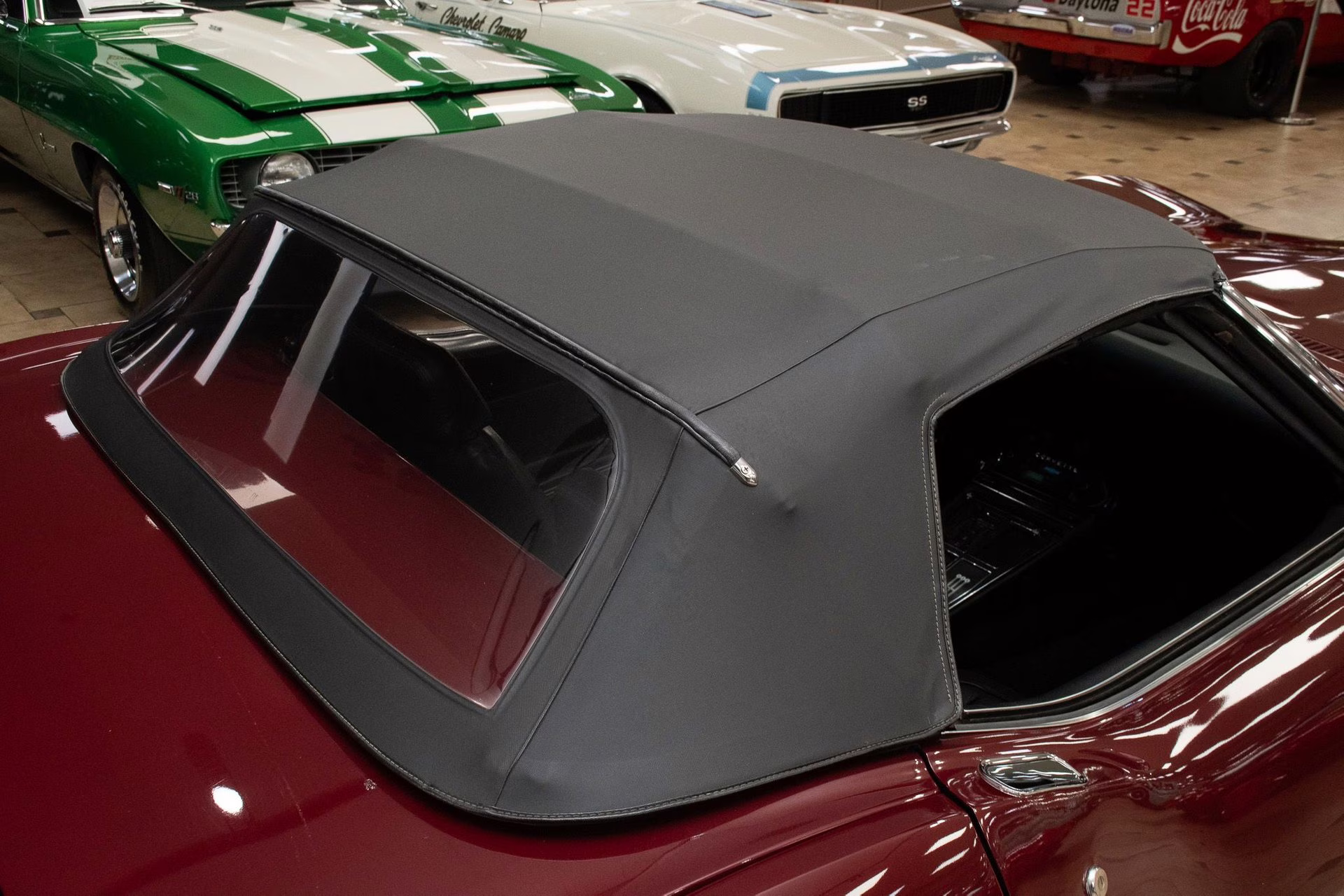 1969 Burgundy Chevrolet Corvette