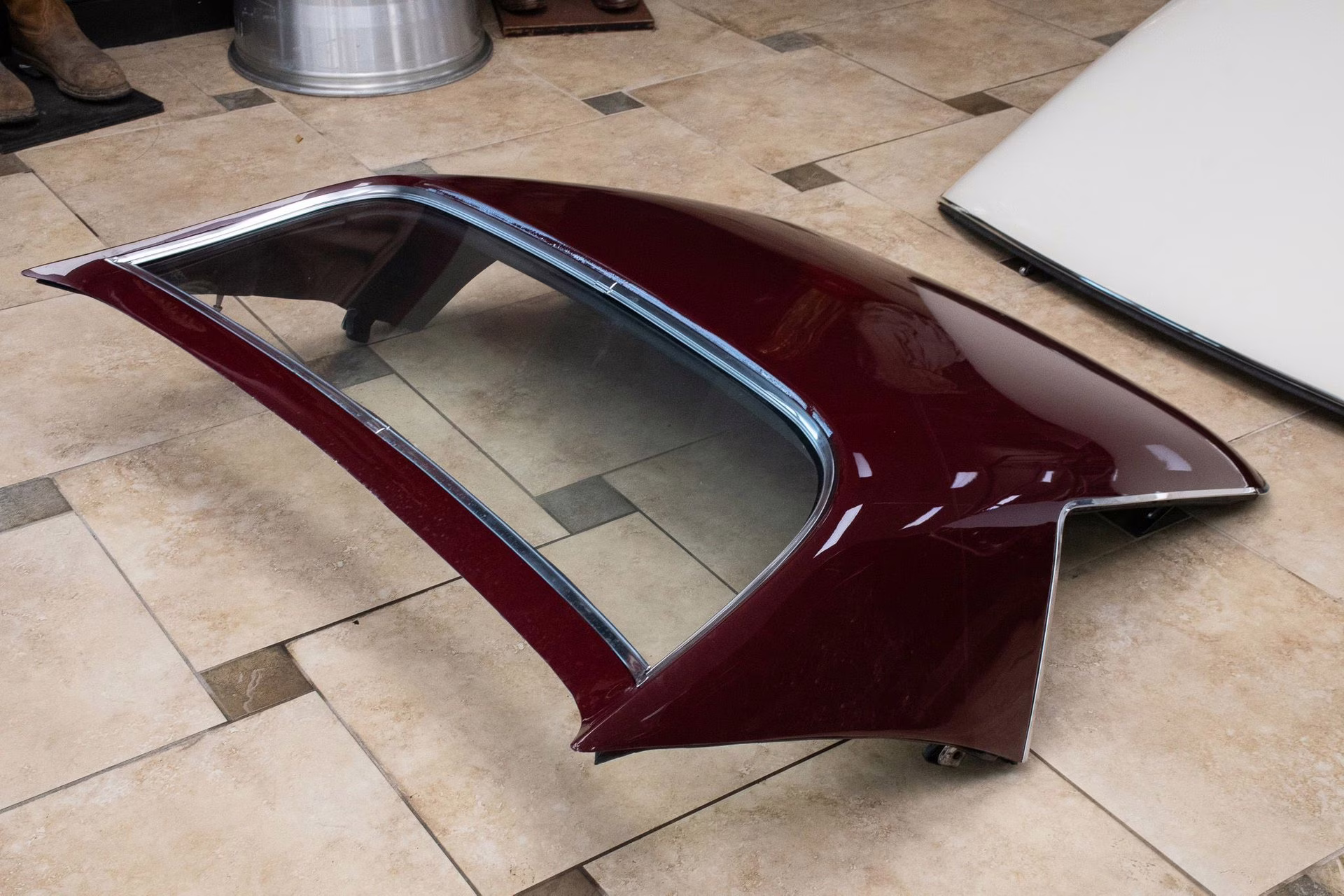 1969 Burgundy Chevrolet Corvette