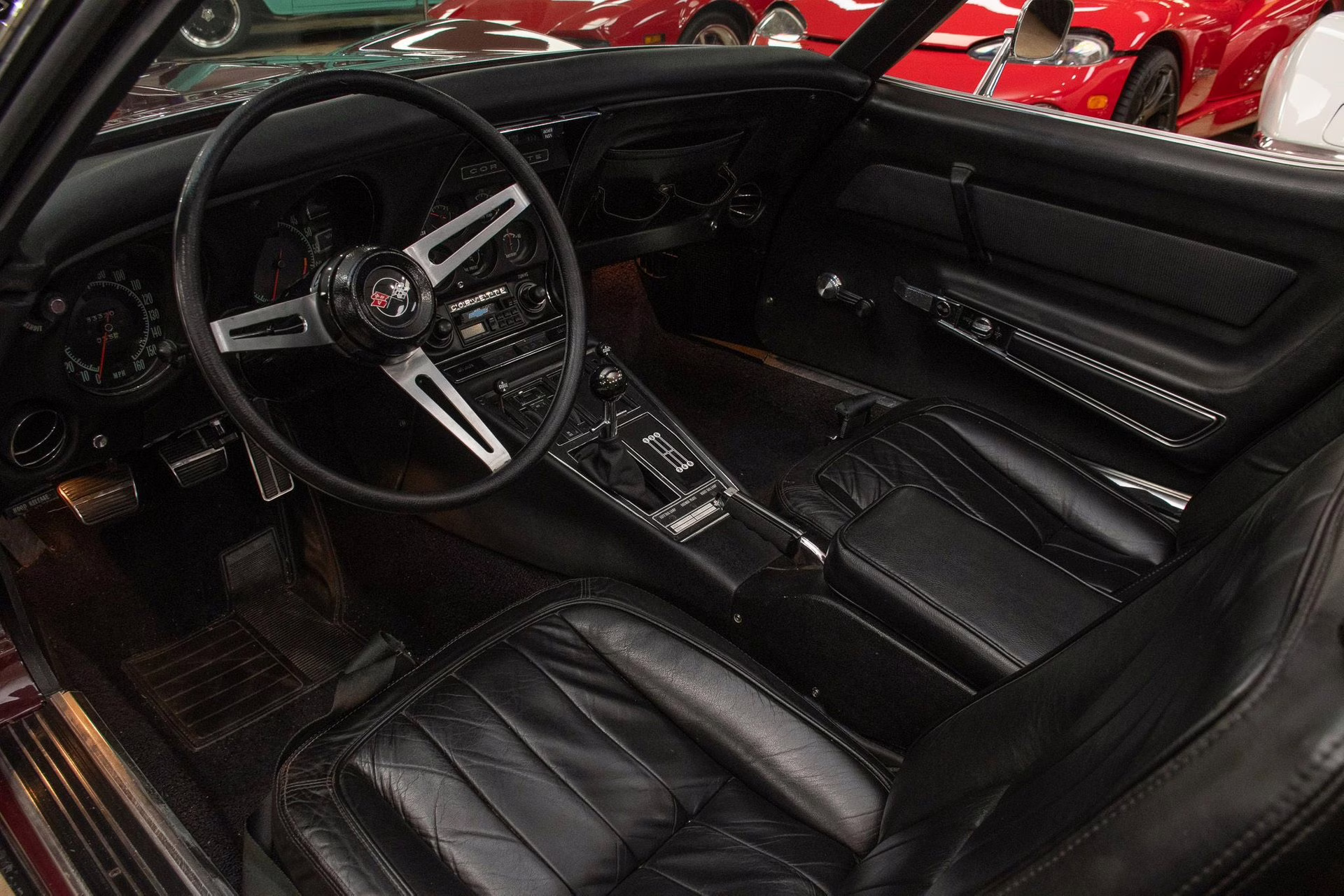 1969 Burgundy Chevrolet Corvette