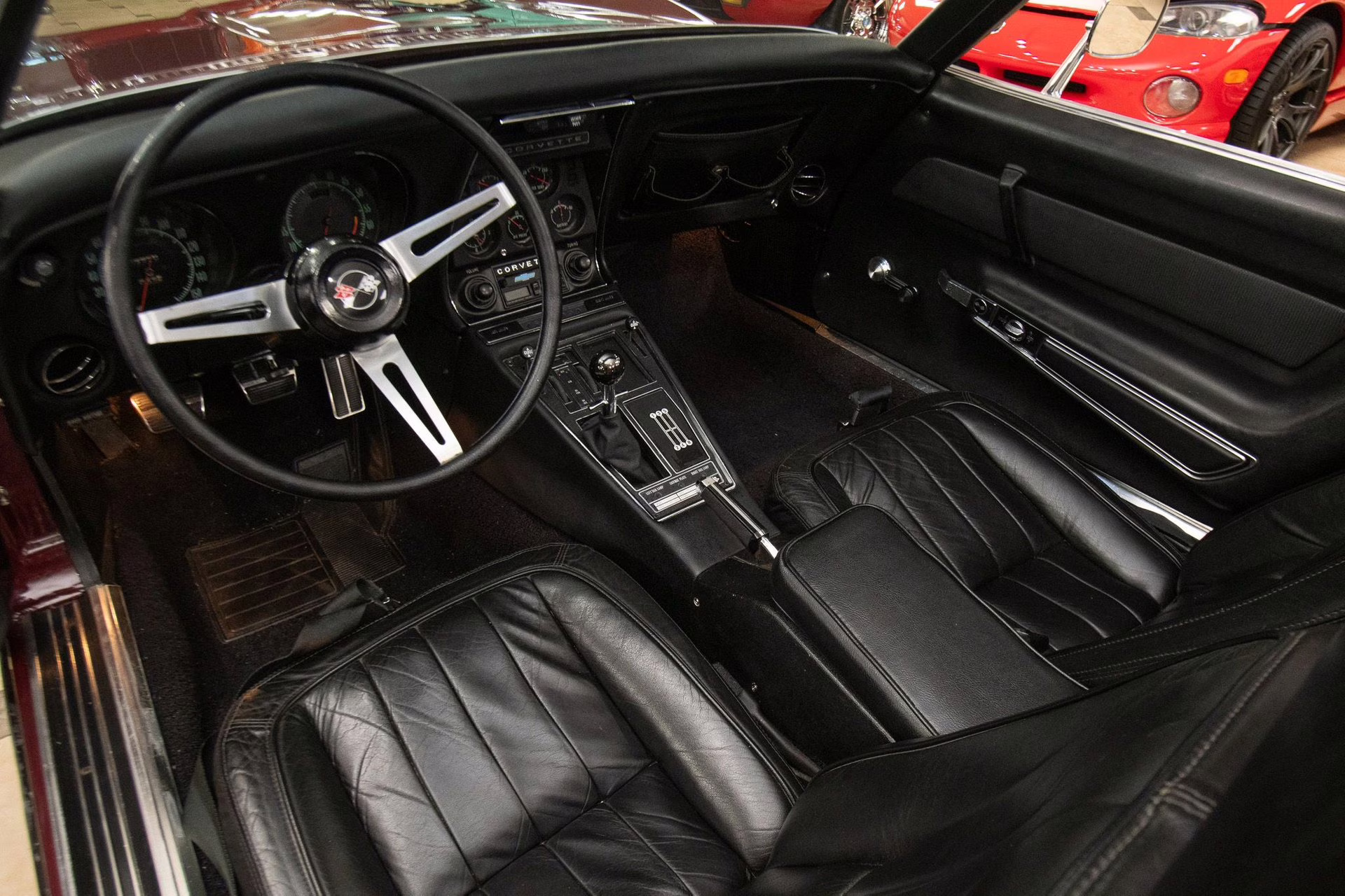 1969 Burgundy Chevrolet Corvette