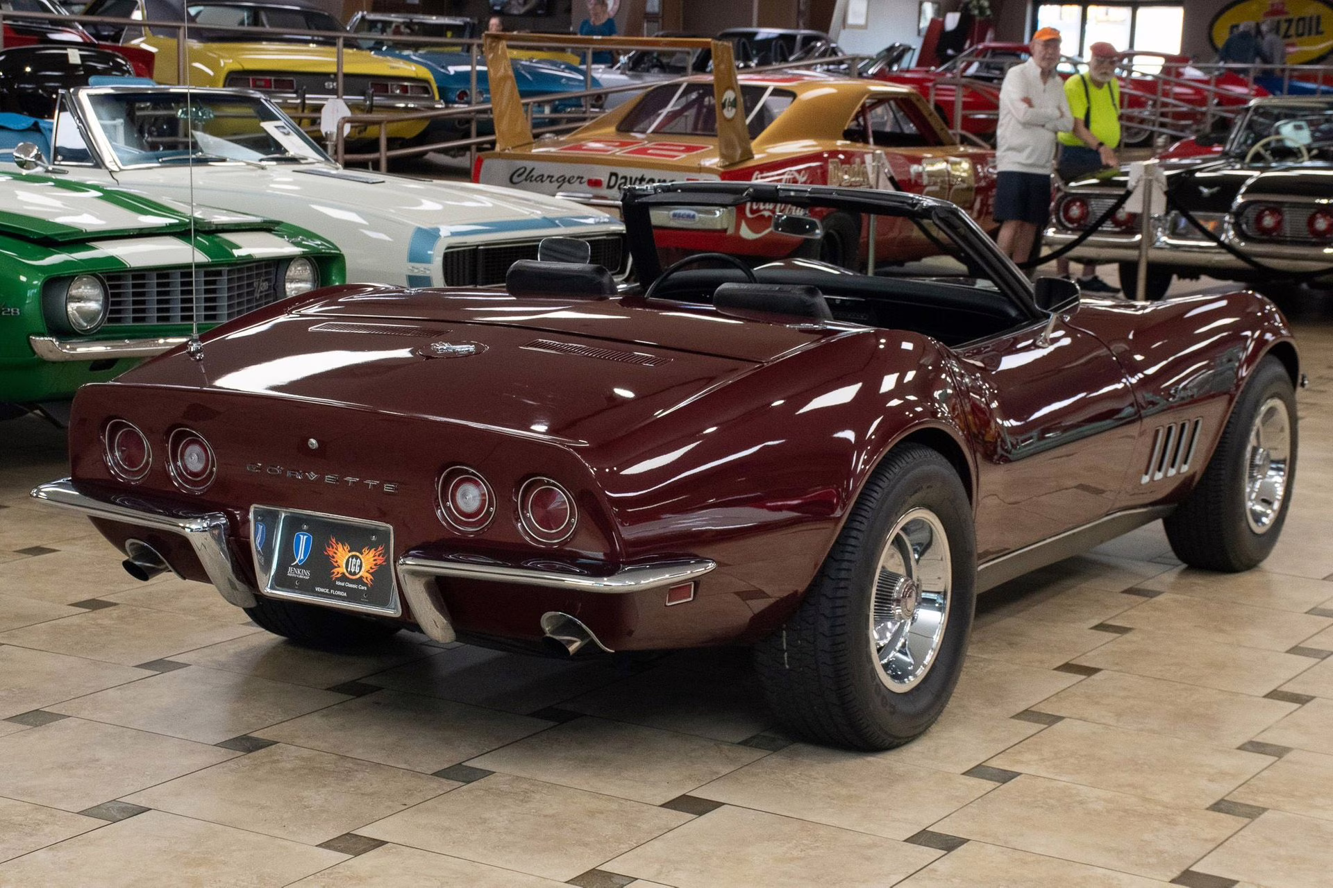 1969 Burgundy Chevrolet Corvette