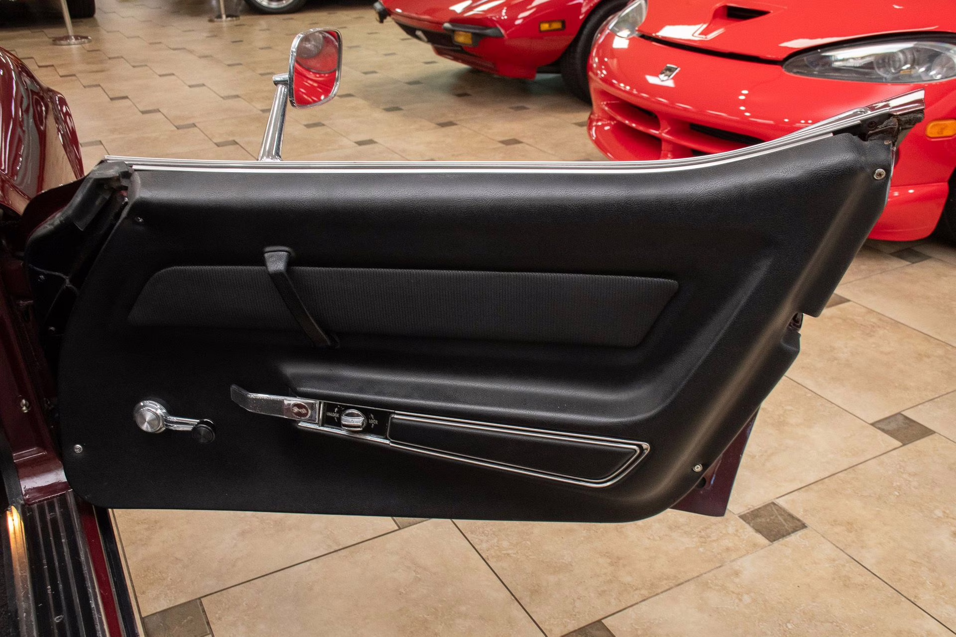 1969 Burgundy Chevrolet Corvette