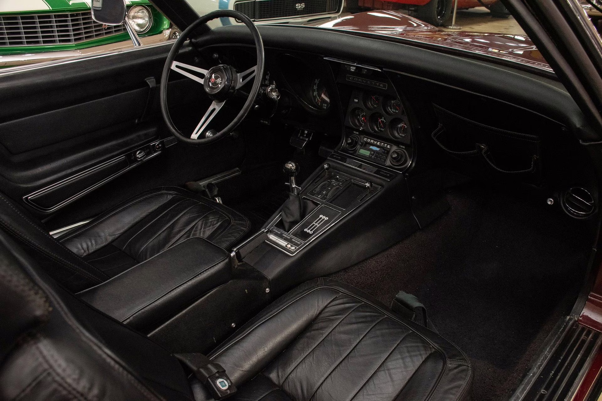 1969 Burgundy Chevrolet Corvette