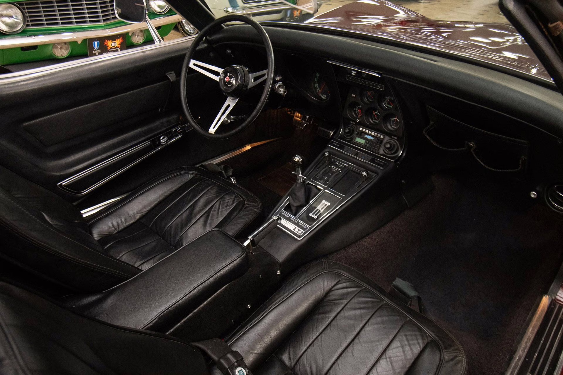 1969 Burgundy Chevrolet Corvette