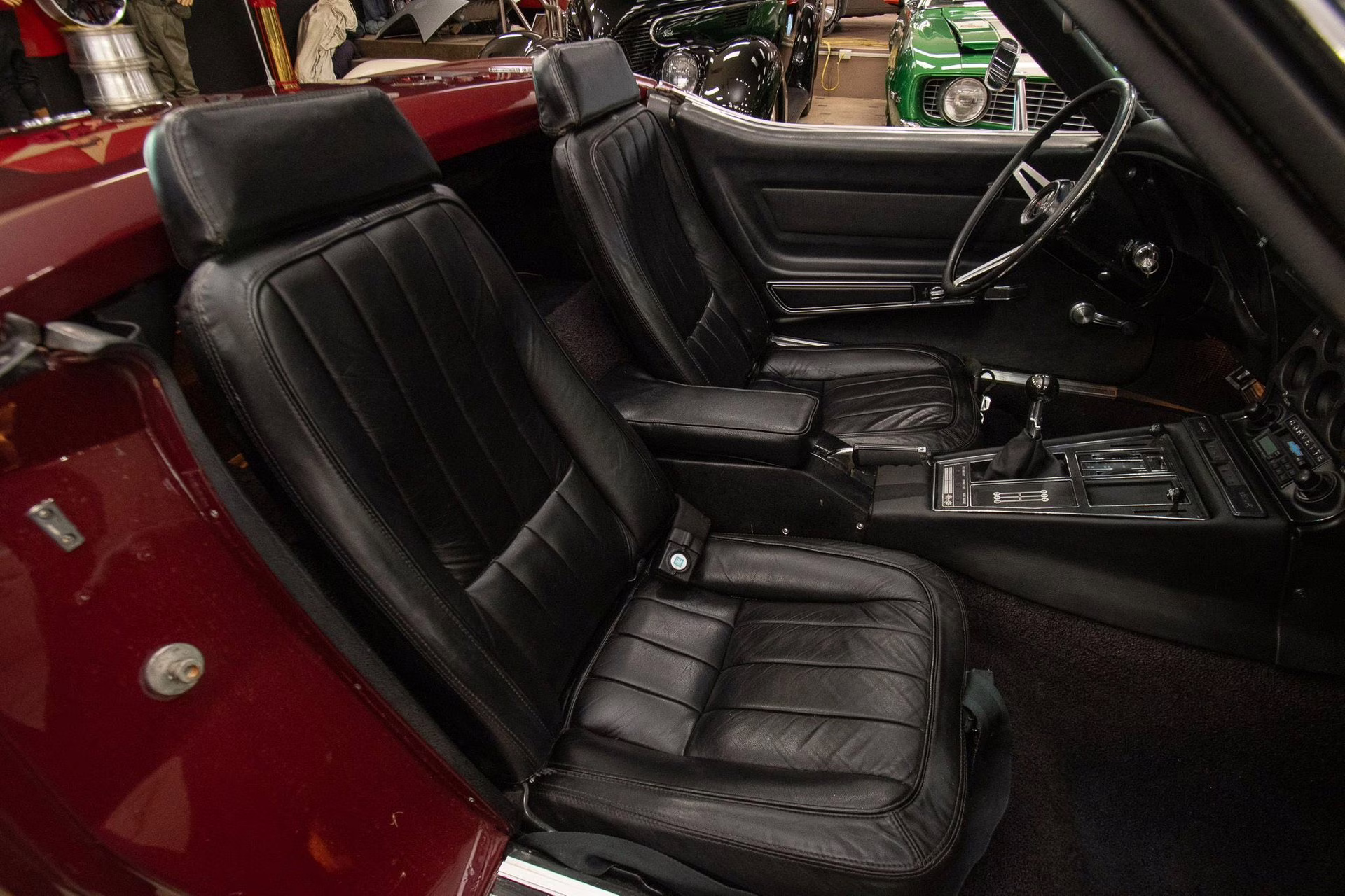 1969 Burgundy Chevrolet Corvette