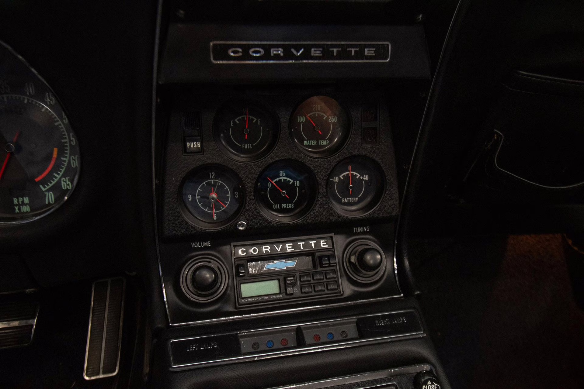 1969 Burgundy Chevrolet Corvette