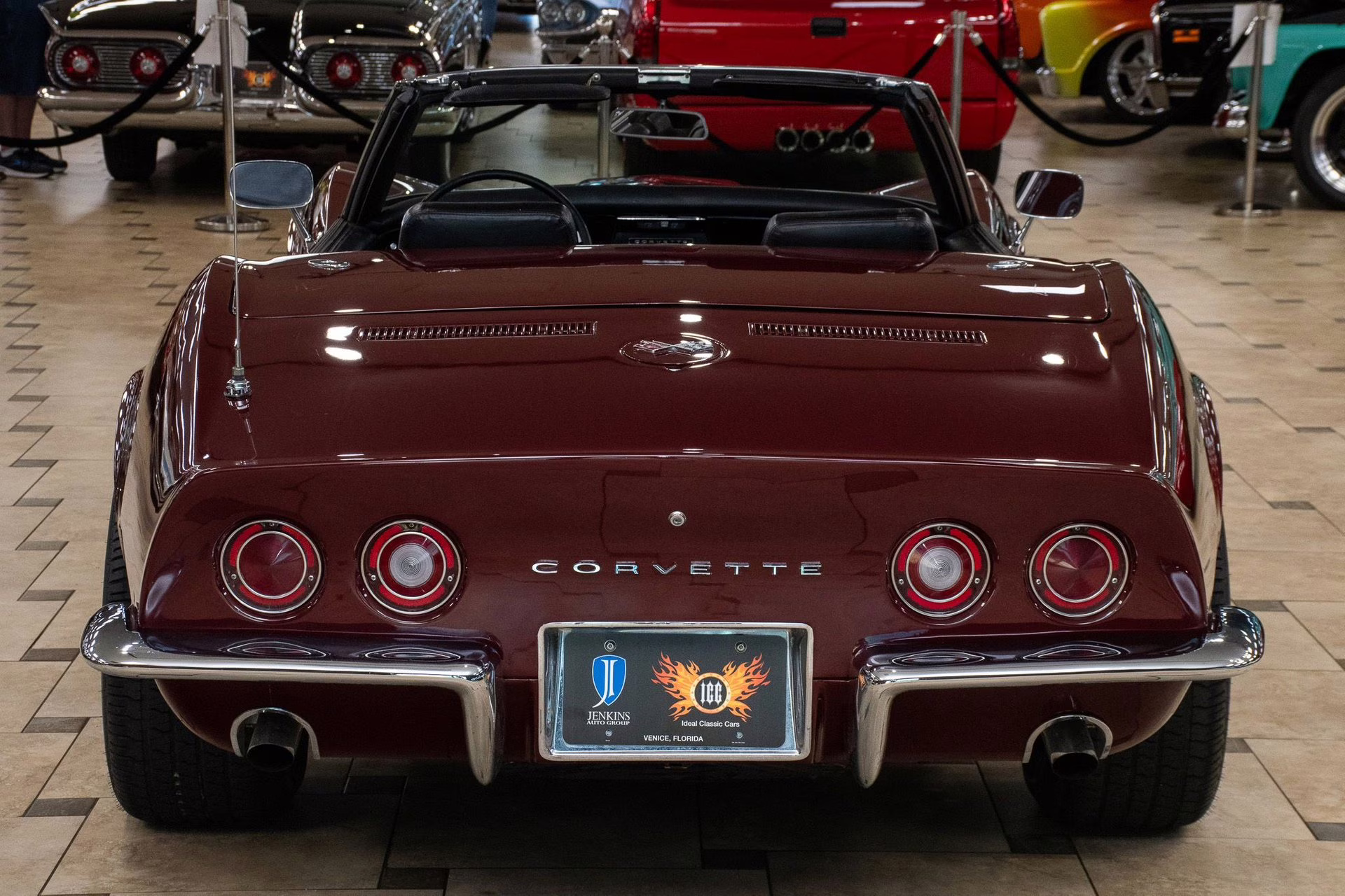 1969 Burgundy Chevrolet Corvette