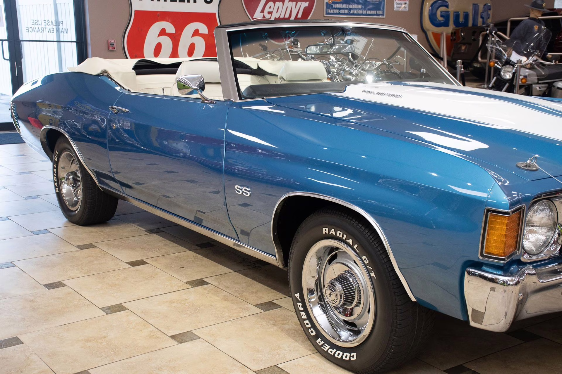 1972 Ascot Blue Chevrolet Chevelle