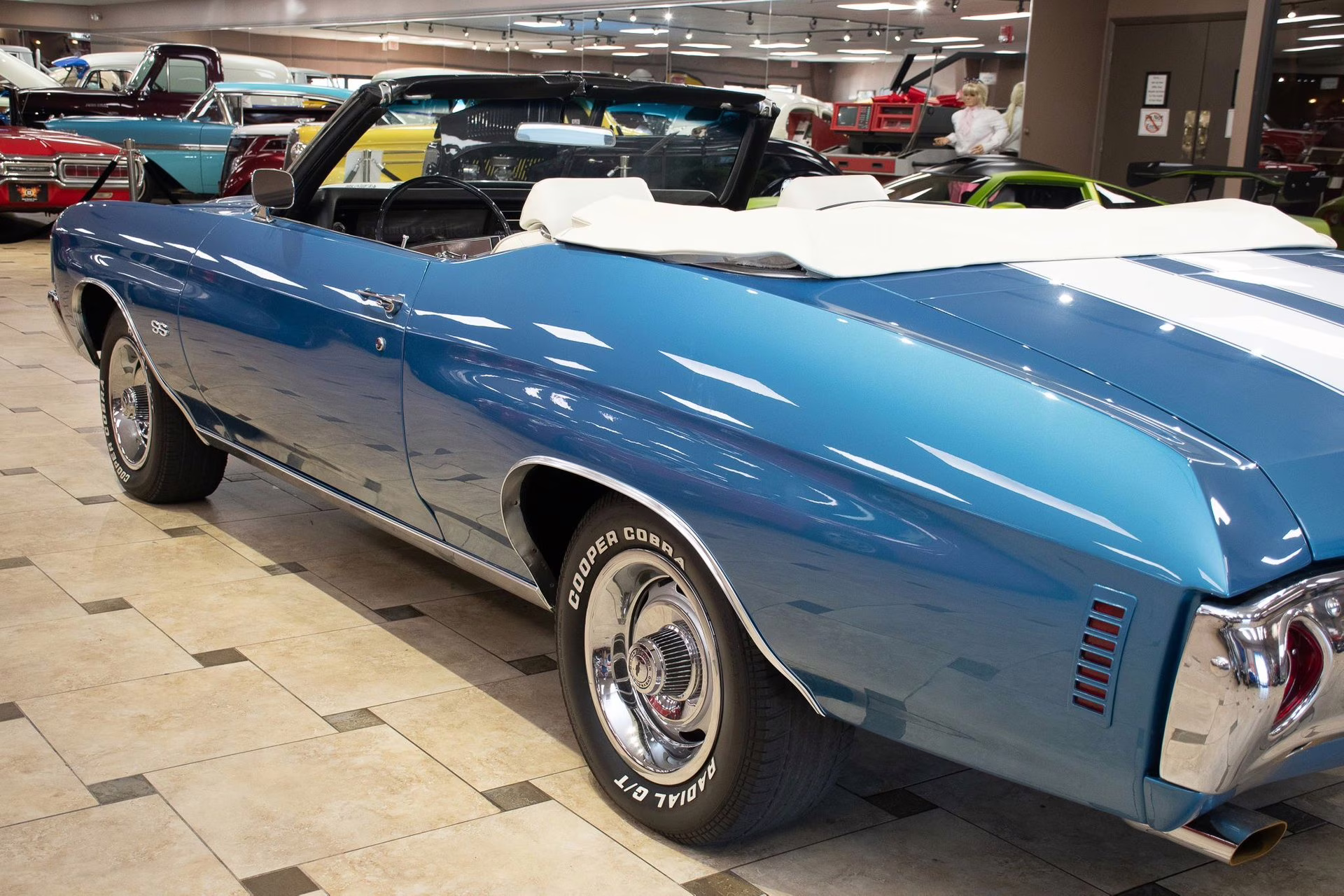 1972 Ascot Blue Chevrolet Chevelle