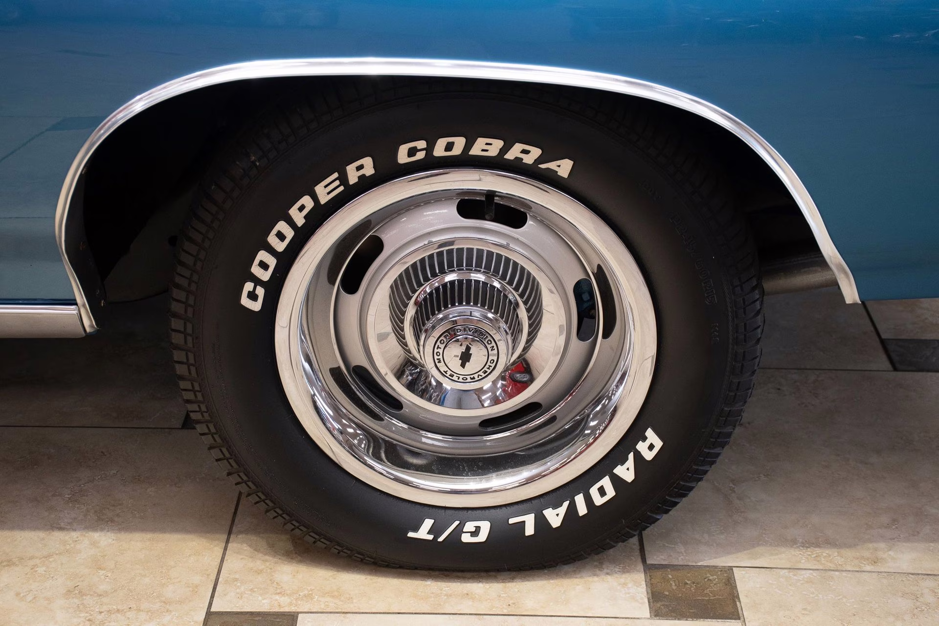 1972 Ascot Blue Chevrolet Chevelle