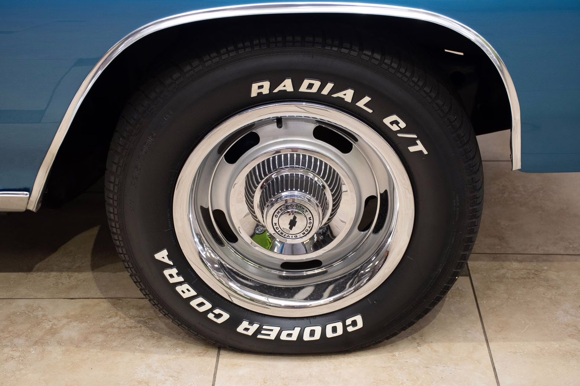 1972 Ascot Blue Chevrolet Chevelle