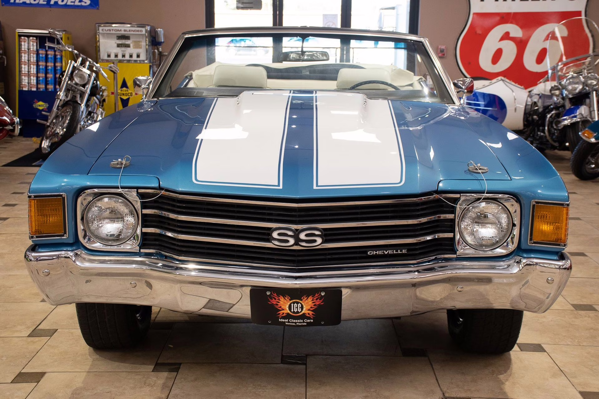 1972 Ascot Blue Chevrolet Chevelle