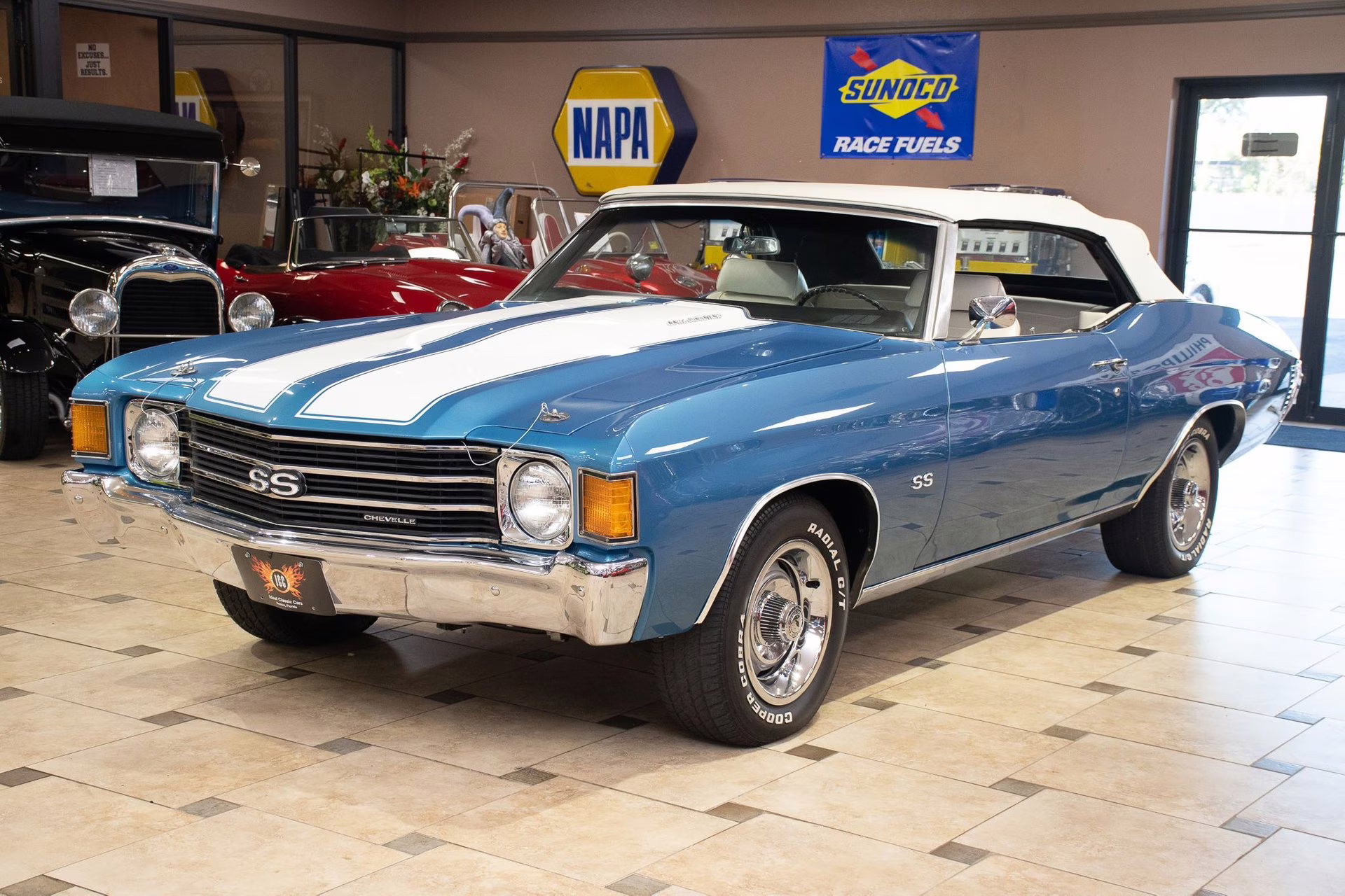 1972 Ascot Blue Chevrolet Chevelle