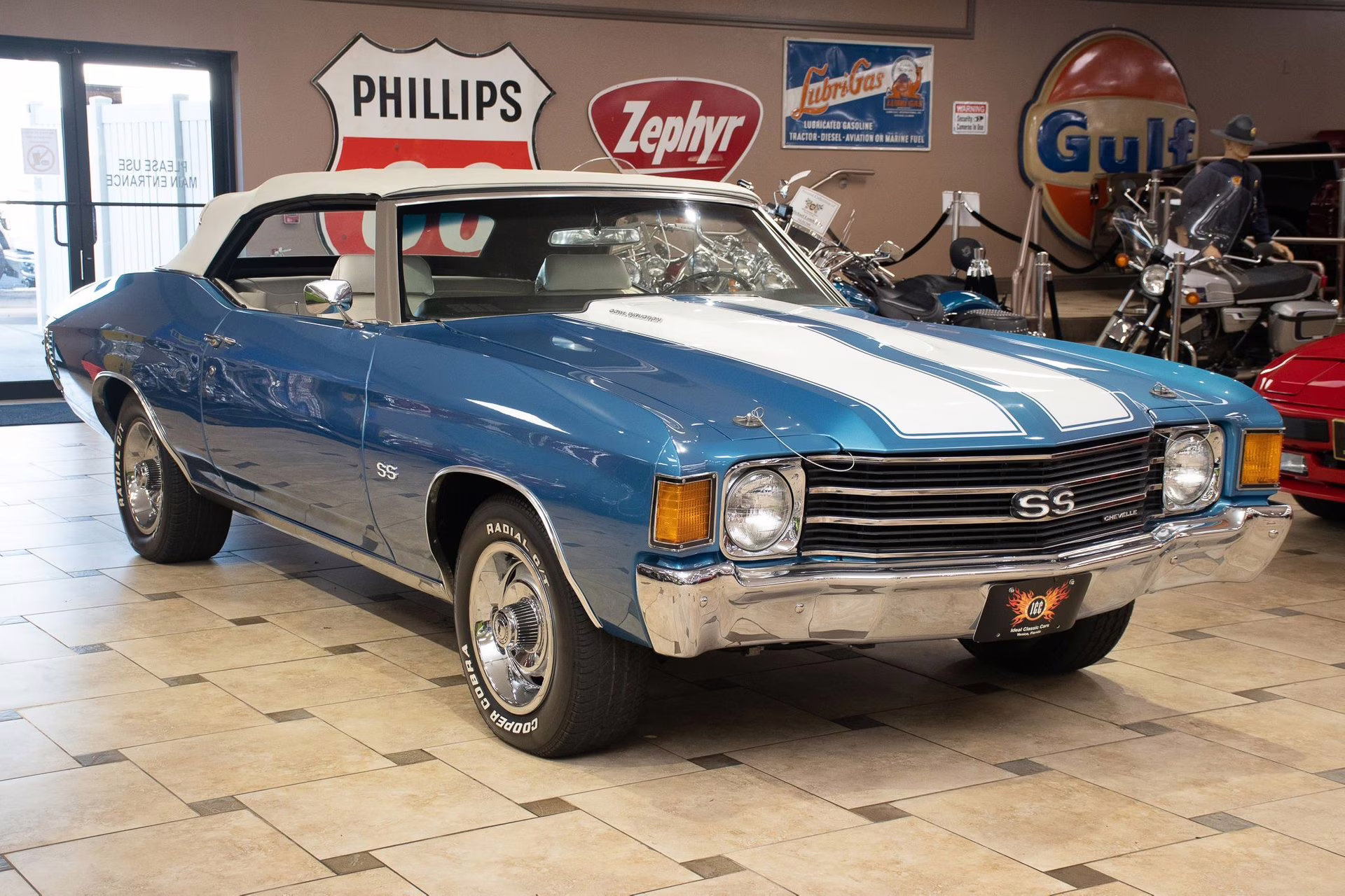 1972 Ascot Blue Chevrolet Chevelle
